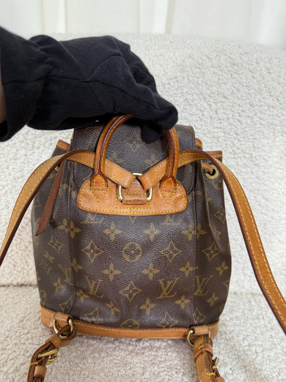 Louis Vuitton Montsouris PM Monogram Canvas Backpack