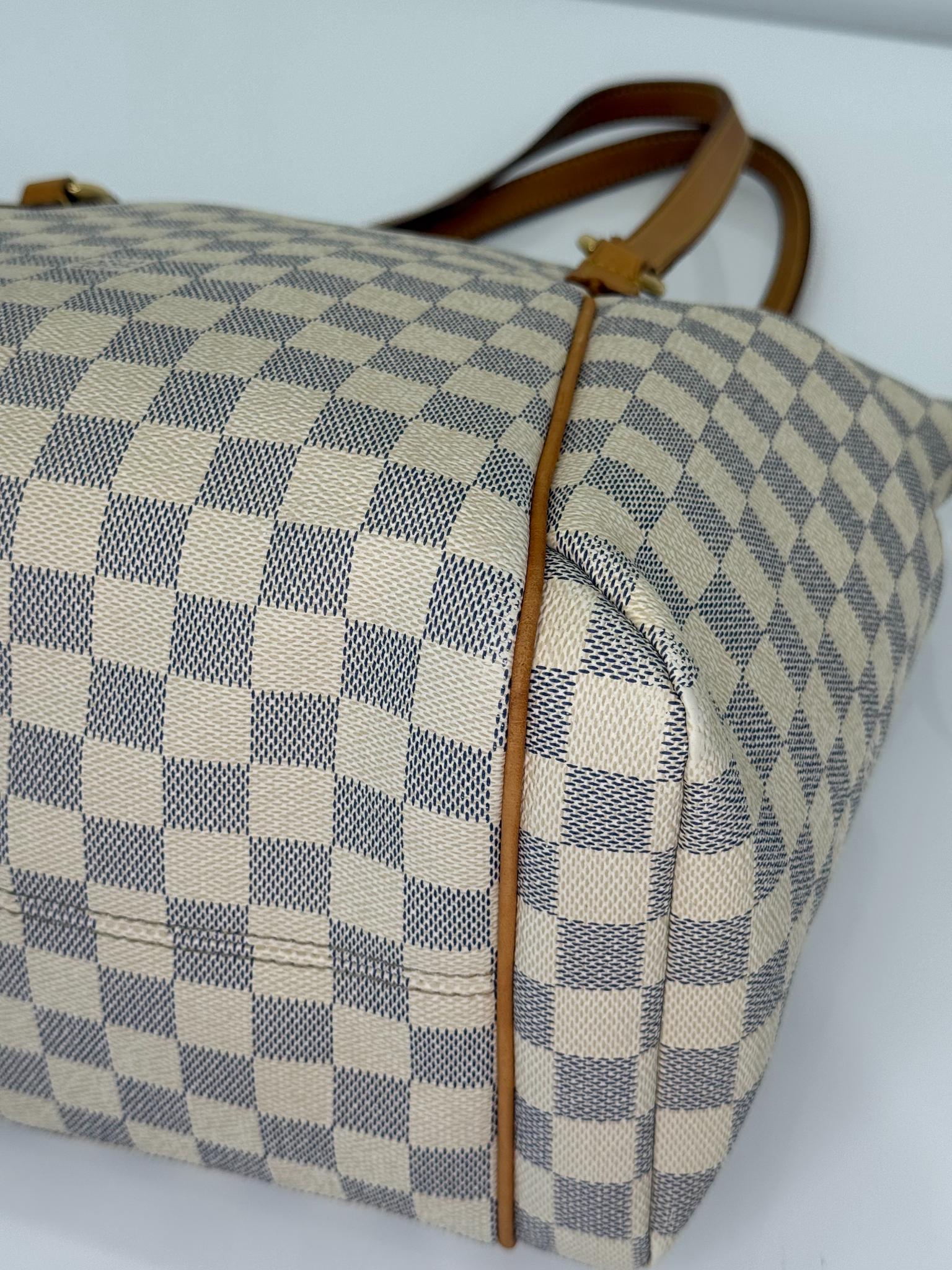 Louis Vuitton Totally MM Damier Azur Canvas