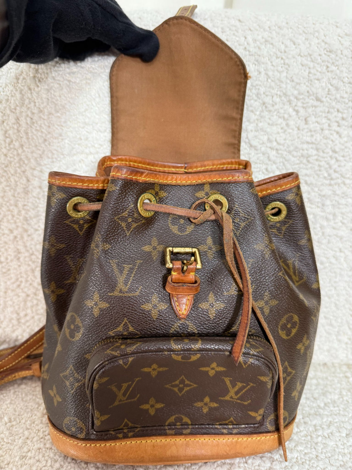 Louis Vuitton Montsouris PM Monogram Canvas Backpack