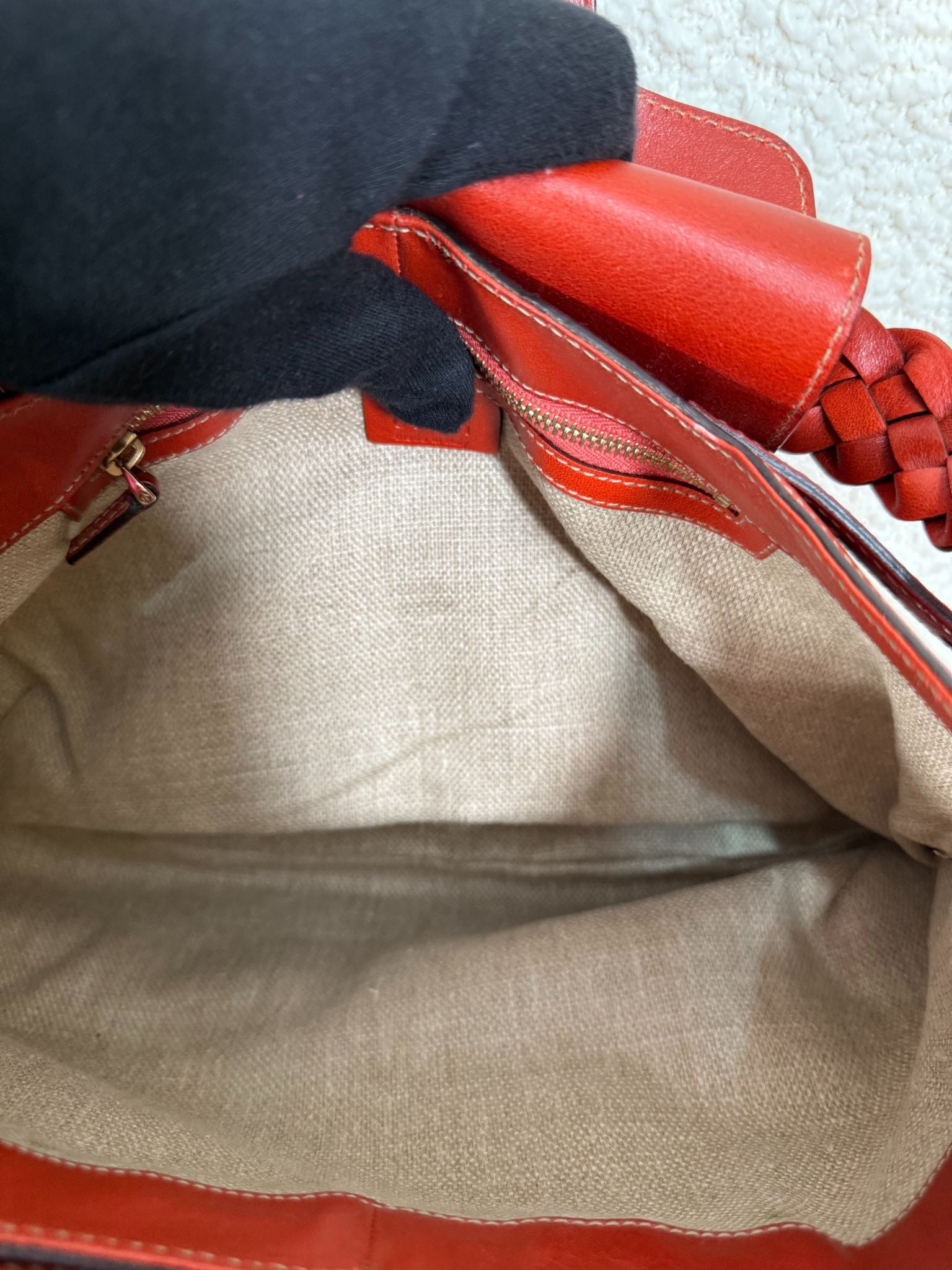 Gucci Horsebit Pelham Off White Canvas/Leather Shoulder Bag