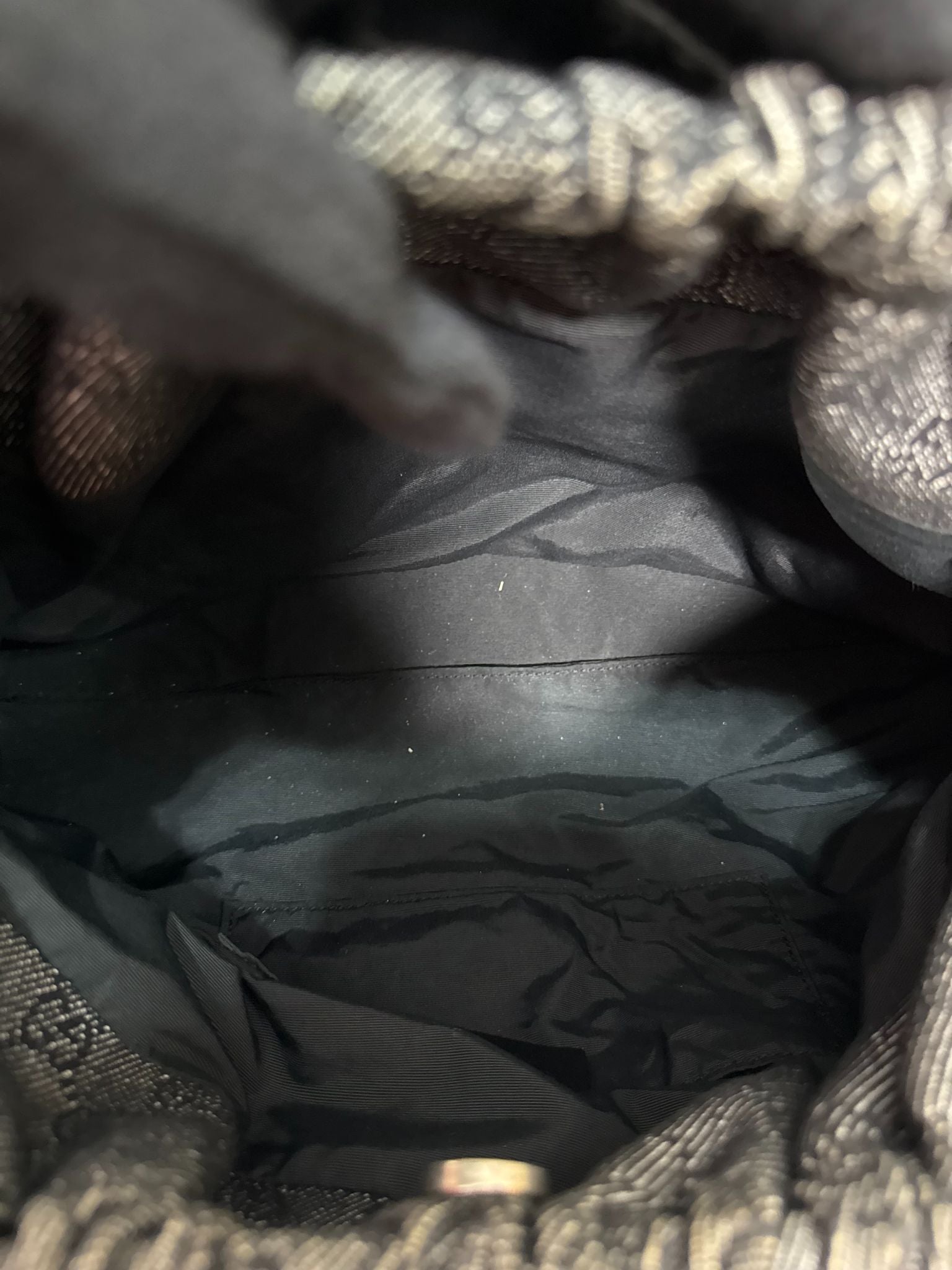 Gucci x Tom Ford GG Denim Bamboo Handle Bag