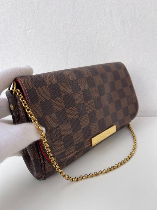 Louis Vuitton Favorite PM Bag Damier Ebene Canvas