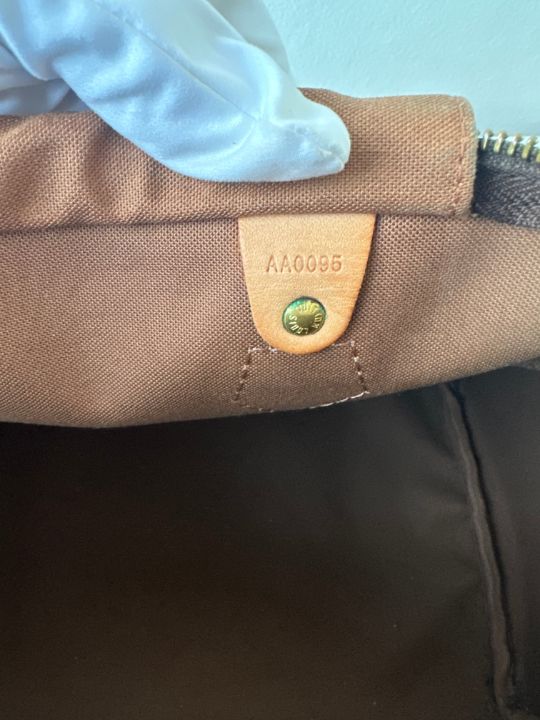 Louis Vuitton Monogram Canvas Speedy 35 Bag