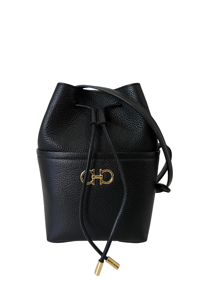 Salvatore Ferragamo Gancini Mini Bucket Bag