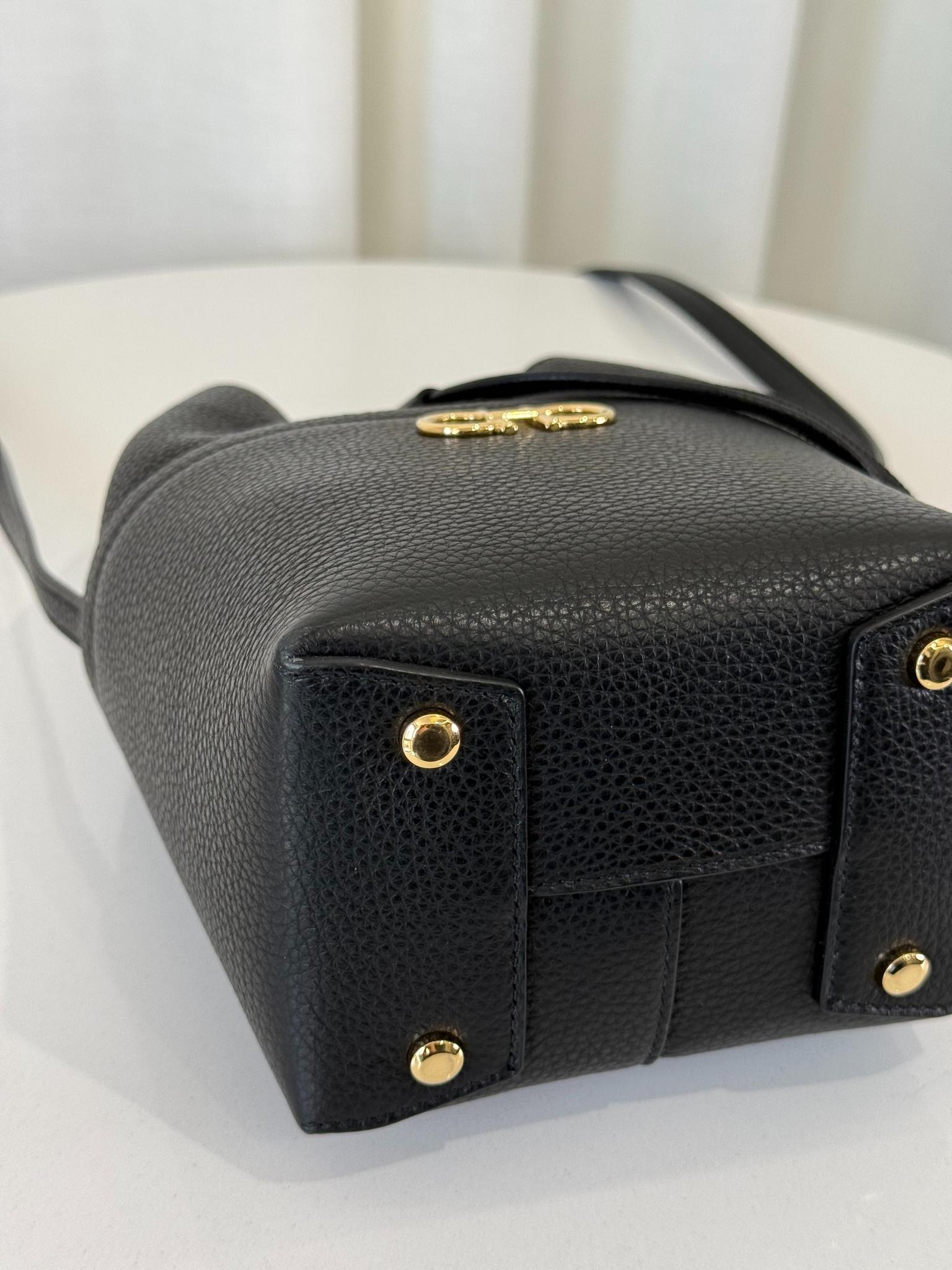Salvatore Ferragamo Gancini Mini Bucket Bag