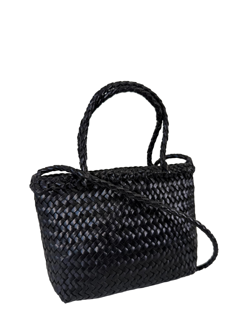 Dragon Diffusion Small Grace Leather Basket Bag
