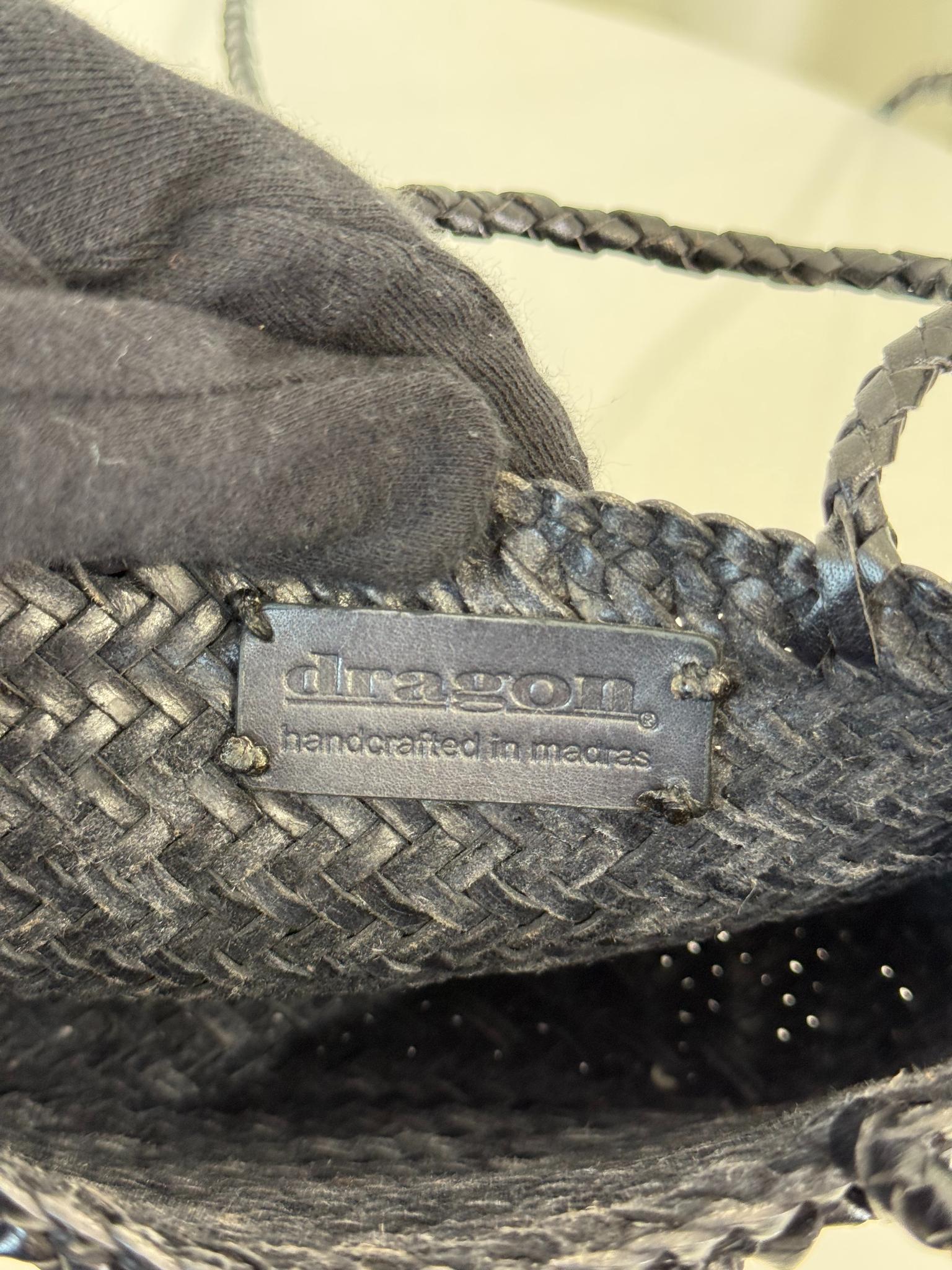 Dragon Diffusion Small Grace Leather Basket Bag