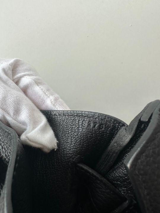 Hermès Birkin 35 Black Togo Palladium Hardware