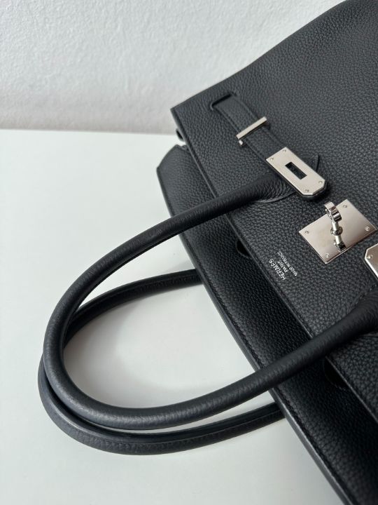 Hermès Birkin 35 Black Togo Palladium Hardware