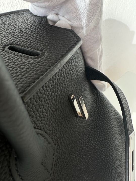 Hermès Birkin 35 Black Togo Palladium Hardware