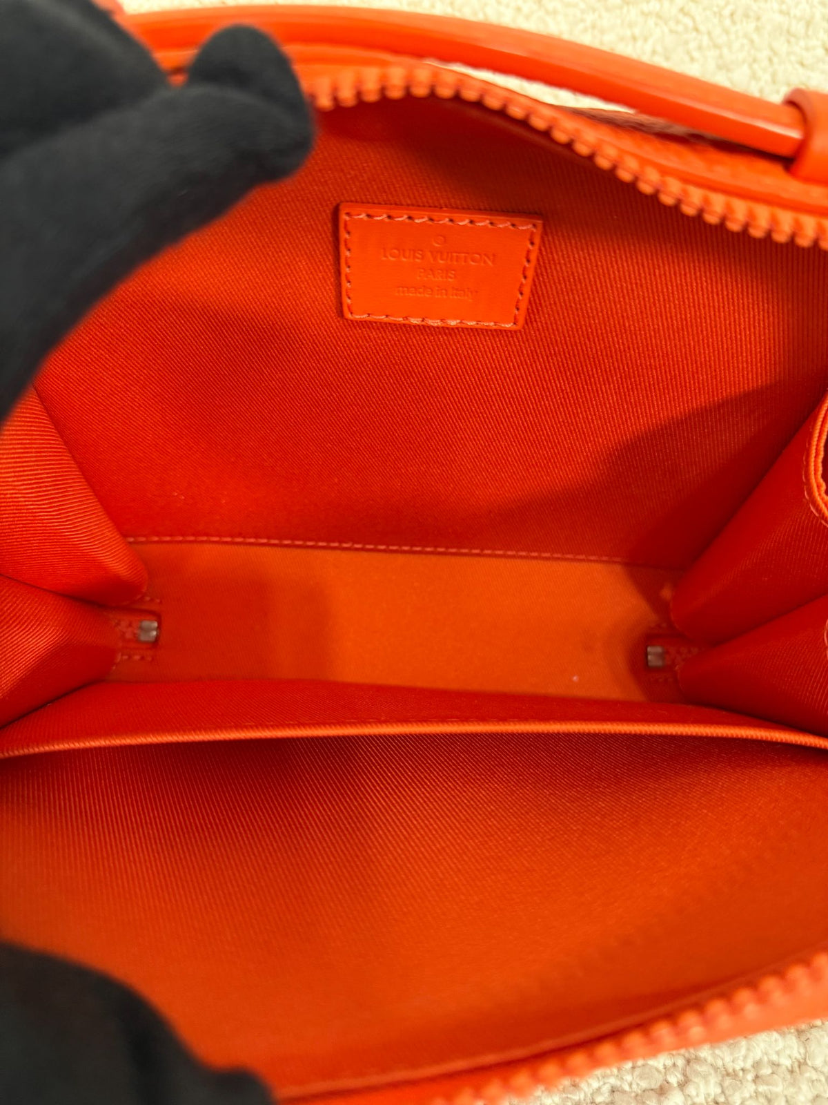 Louis Vuitton Soft Trunk Taurillon Monogram Orange