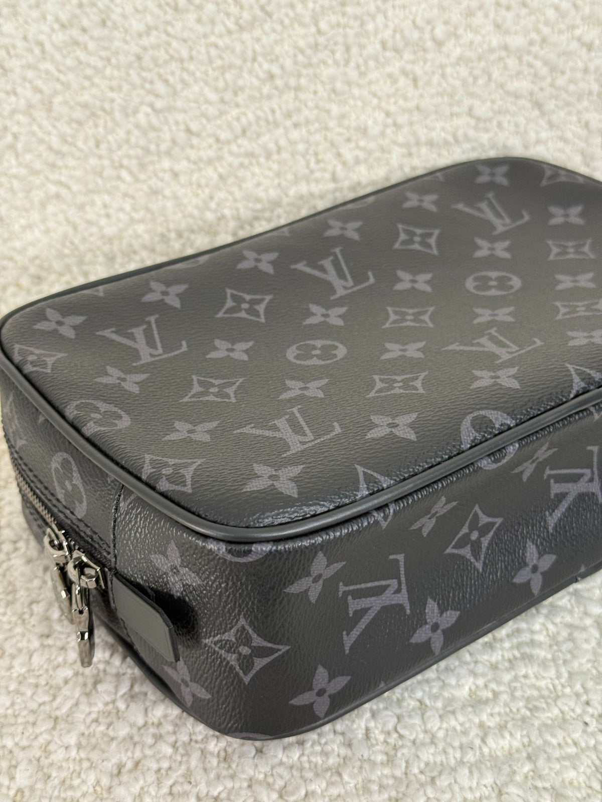 Louis Vuitton Toilet Pouch GM Monogram Eclipse Canvas