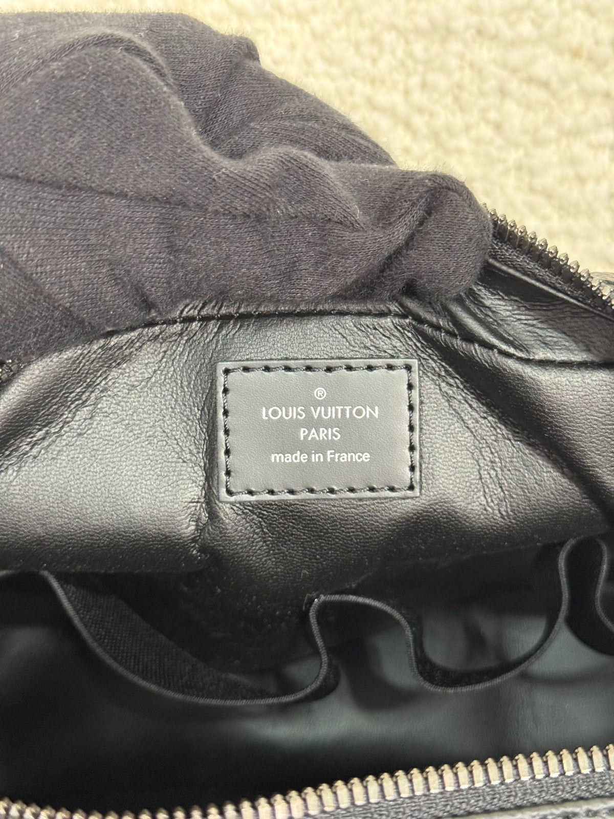 Louis Vuitton Toilet Pouch GM Monogram Eclipse Canvas