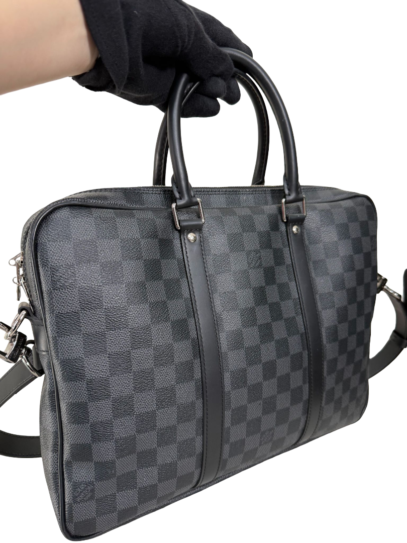 Louis Vuitton Porte-Documents Voyage Damier Graphite Canvas
