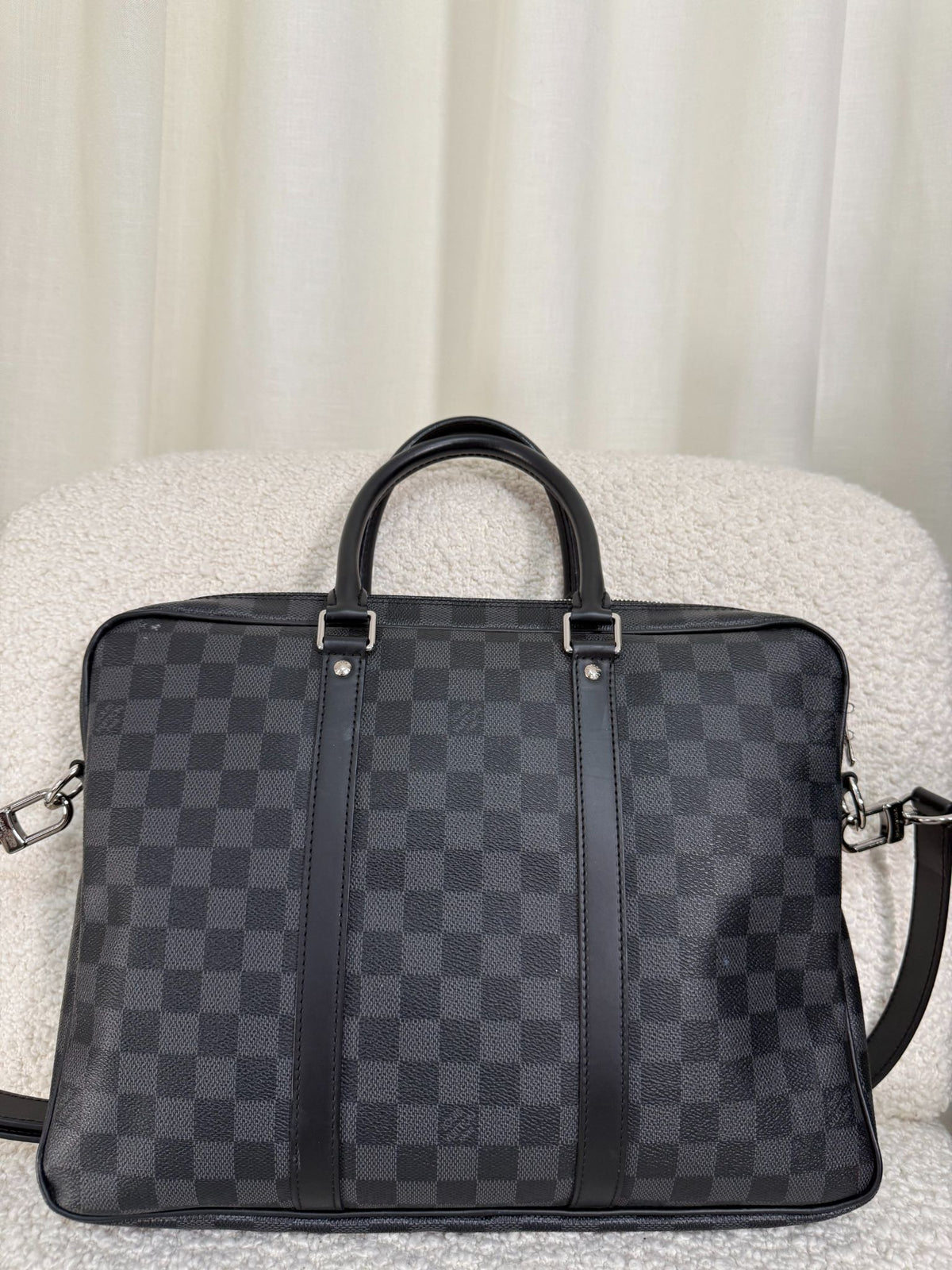 Louis Vuitton Porte-Documents Voyage Damier Graphite Canvas