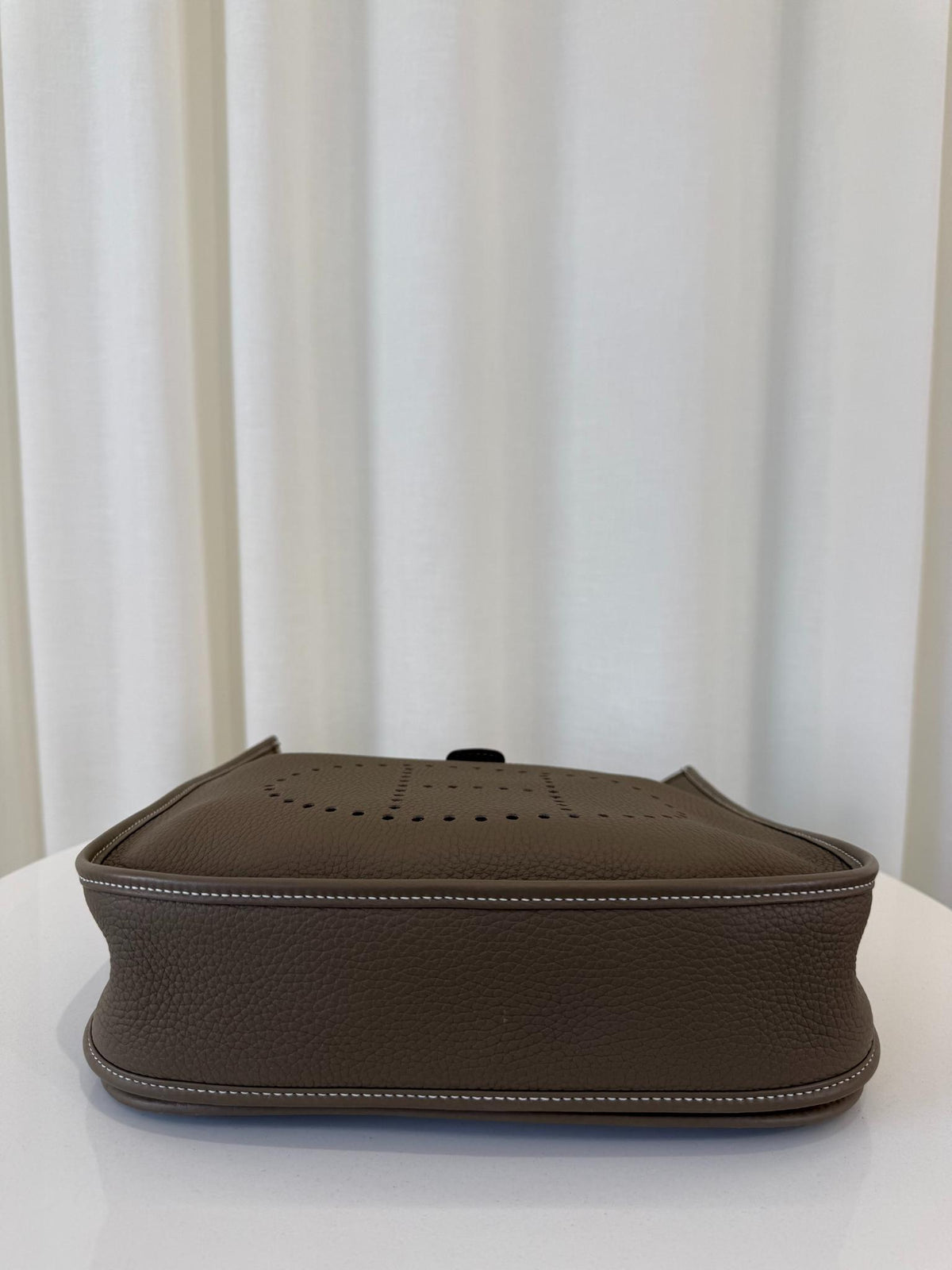 Hermès Evelyne III 29 Etoupe Clemence Leather GHW