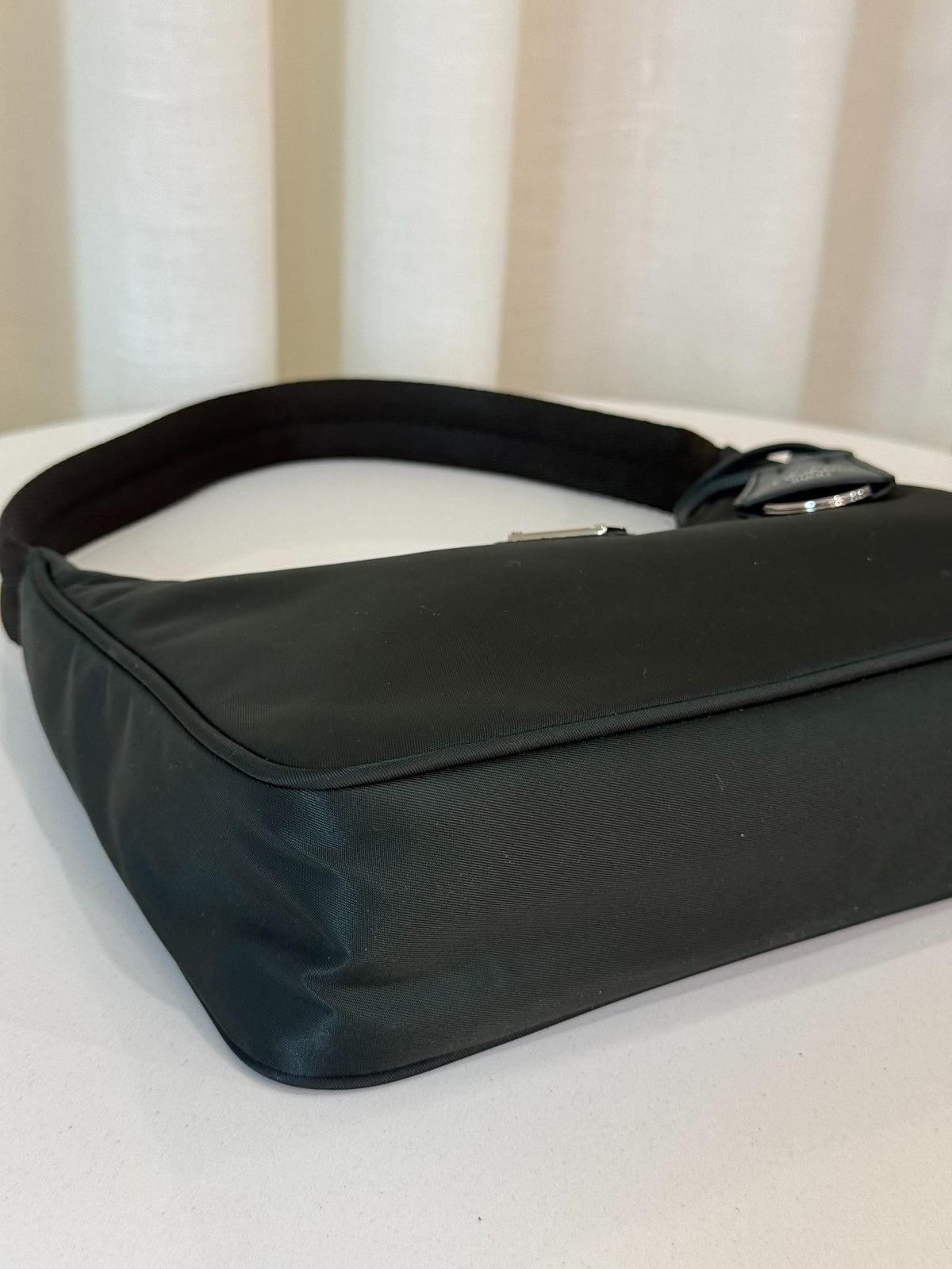 Prada Re-Edition 2000 Re-Nylon and Saffiano Mini Bag Dark Green