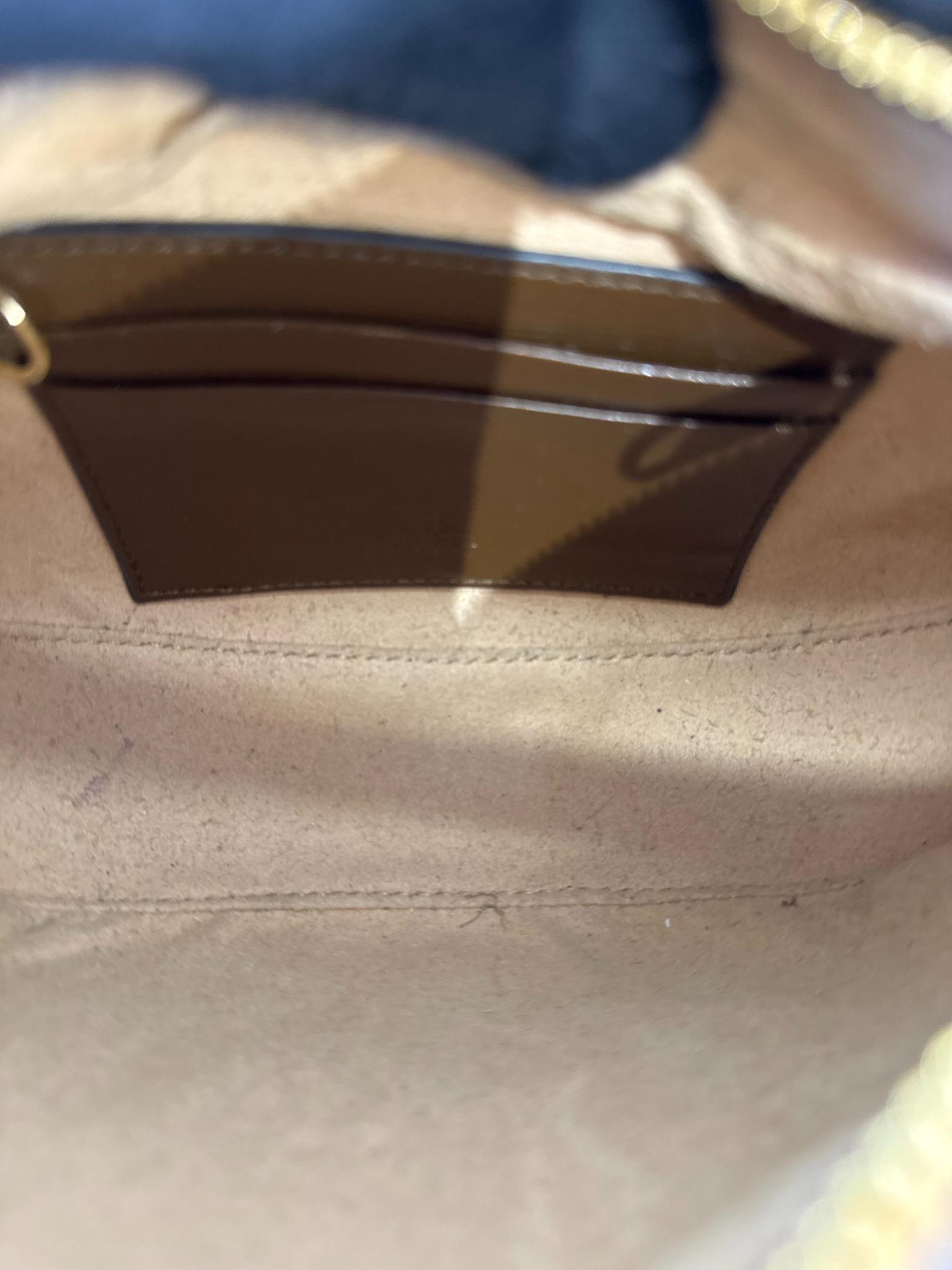 Gucci GG Supreme Beige/Ebony Half-Moon Mini Shaped Bag