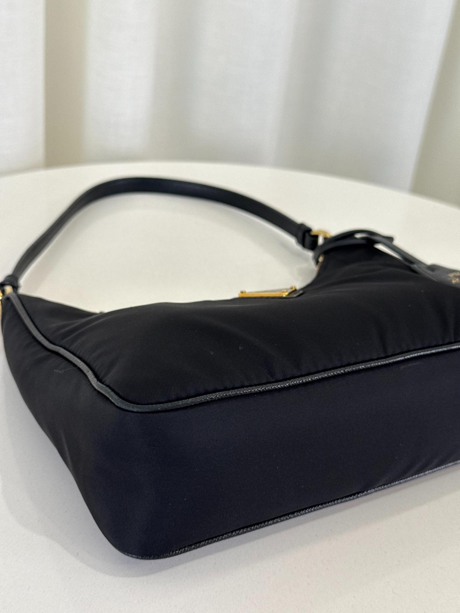 Prada Re-Edition 2005 Re-Nylon Black Pochette