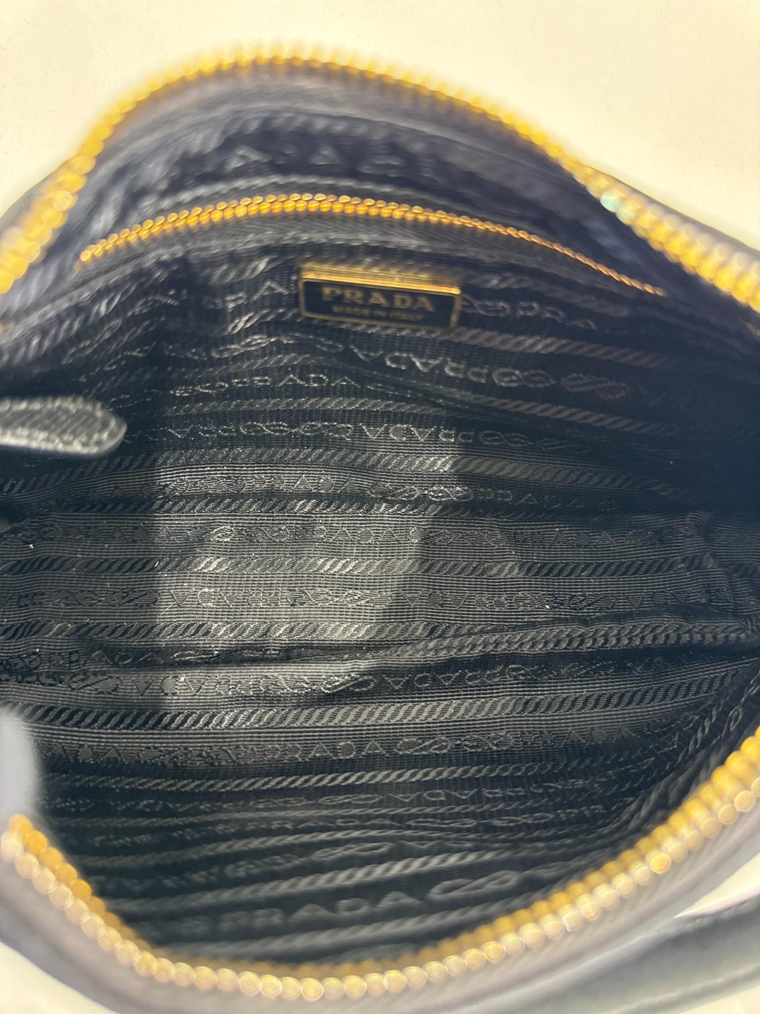 Prada Re-Edition 2005 Re-Nylon Black Pochette