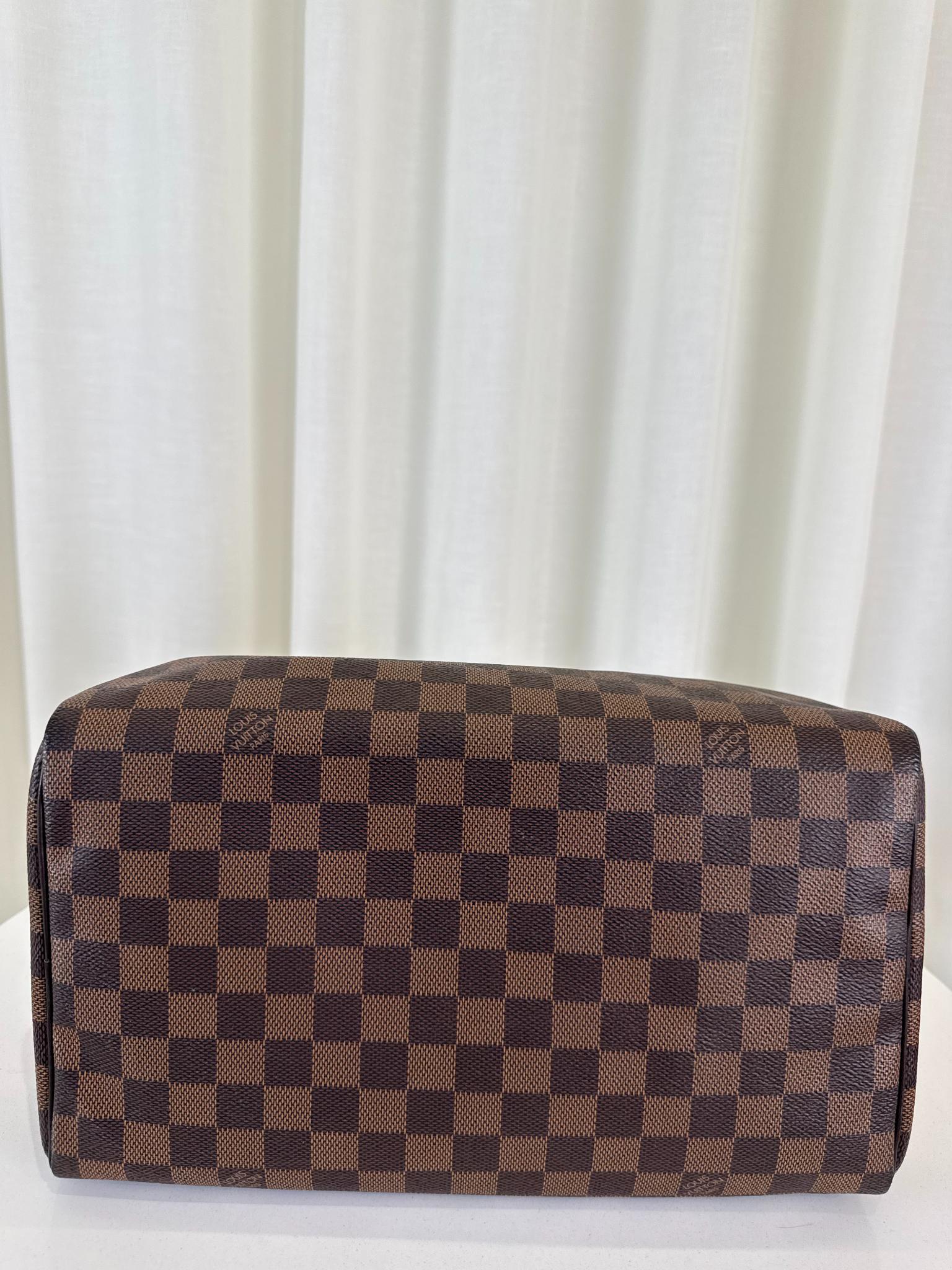 Louis Vuitton Speedy 30 Damier Ebene Canvas