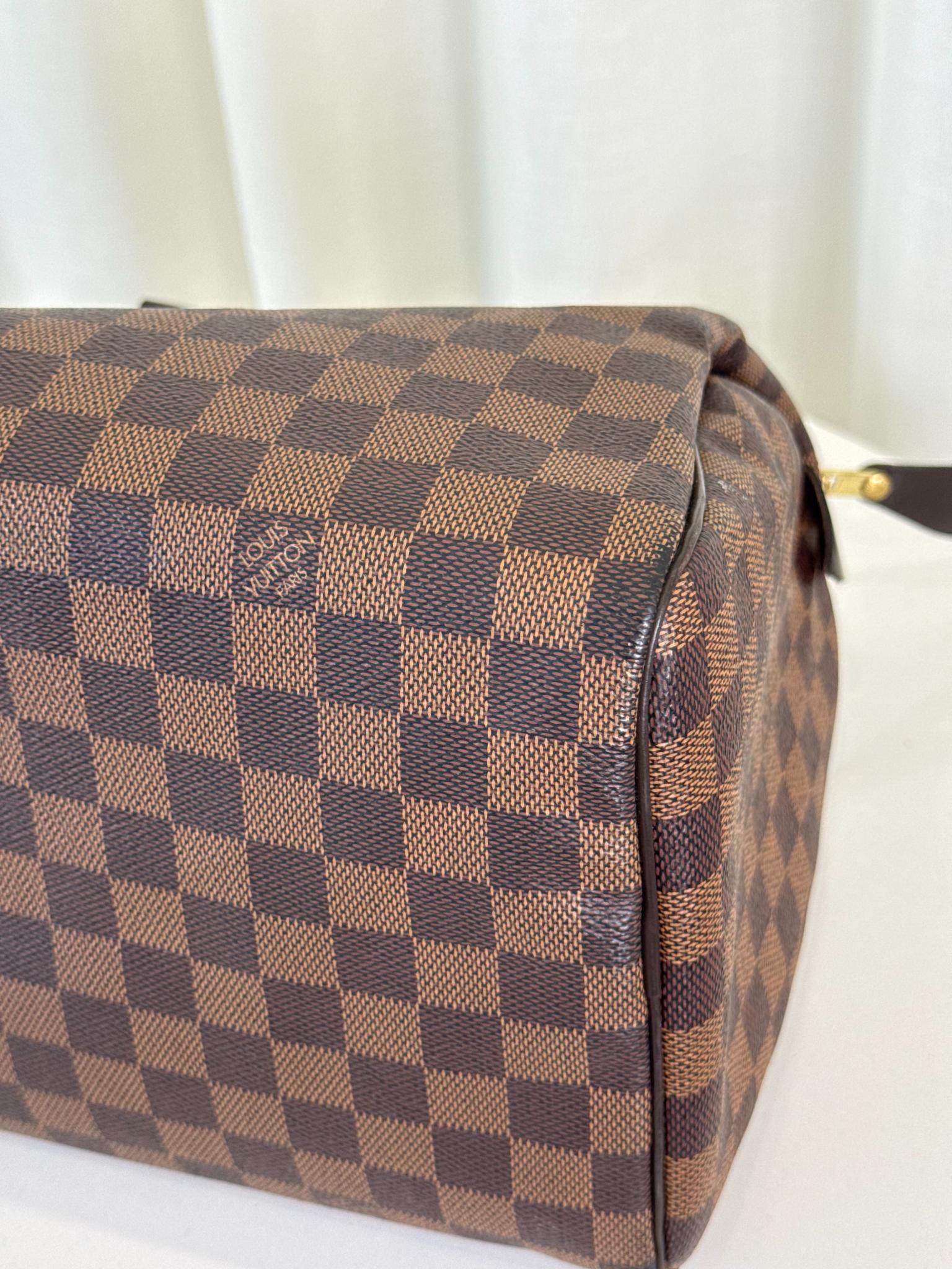 Louis Vuitton Speedy 30 Damier Ebene Canvas