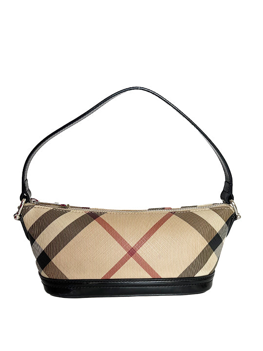 Burberry Nova Check Mini Boat Pochette