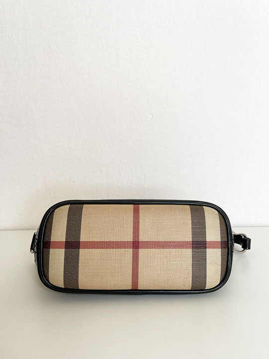 Burberry Nova Check Mini Boat Pochette