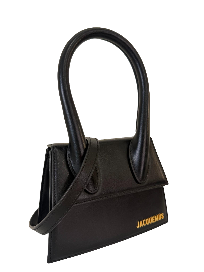 Jacquemus Le Chiquito Medium Black Leather Handbag (2)
