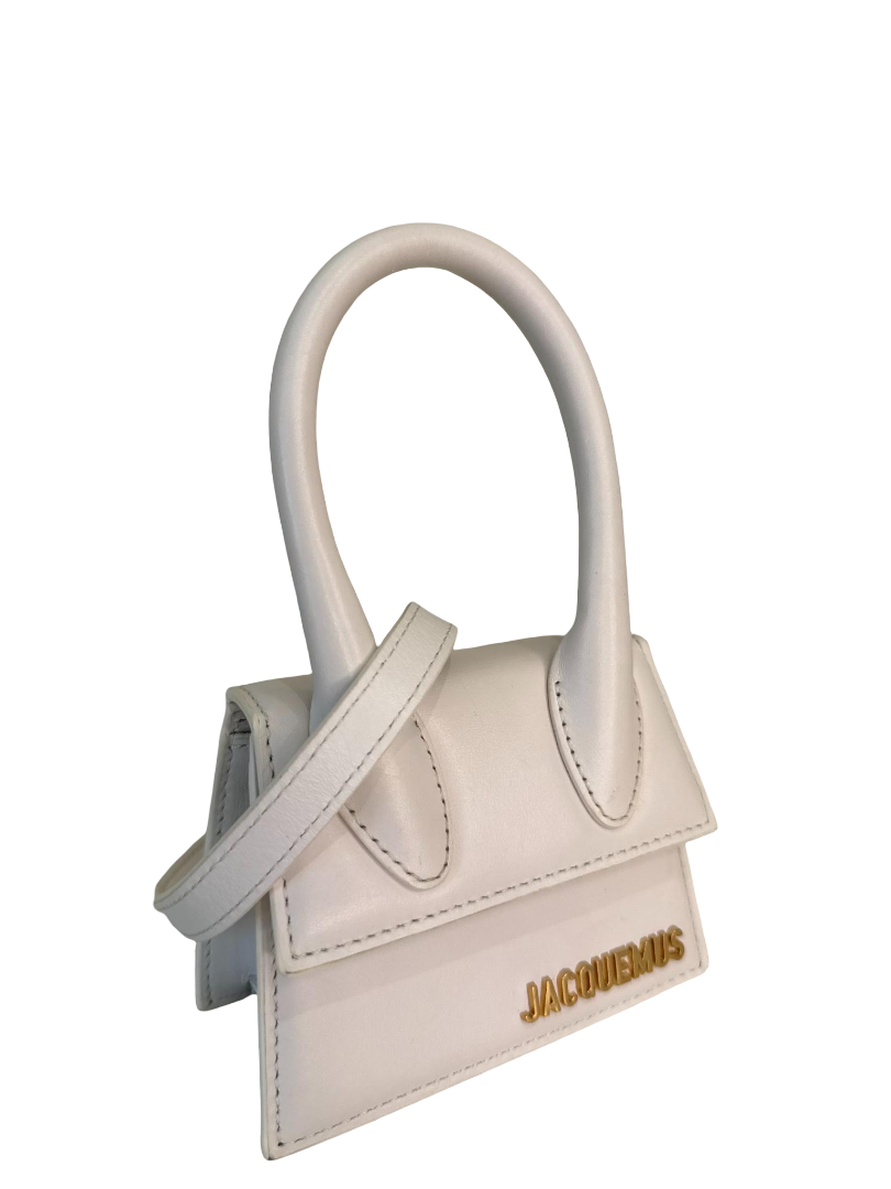 Jacquemus Le Chiquito Mini White Leather Bag