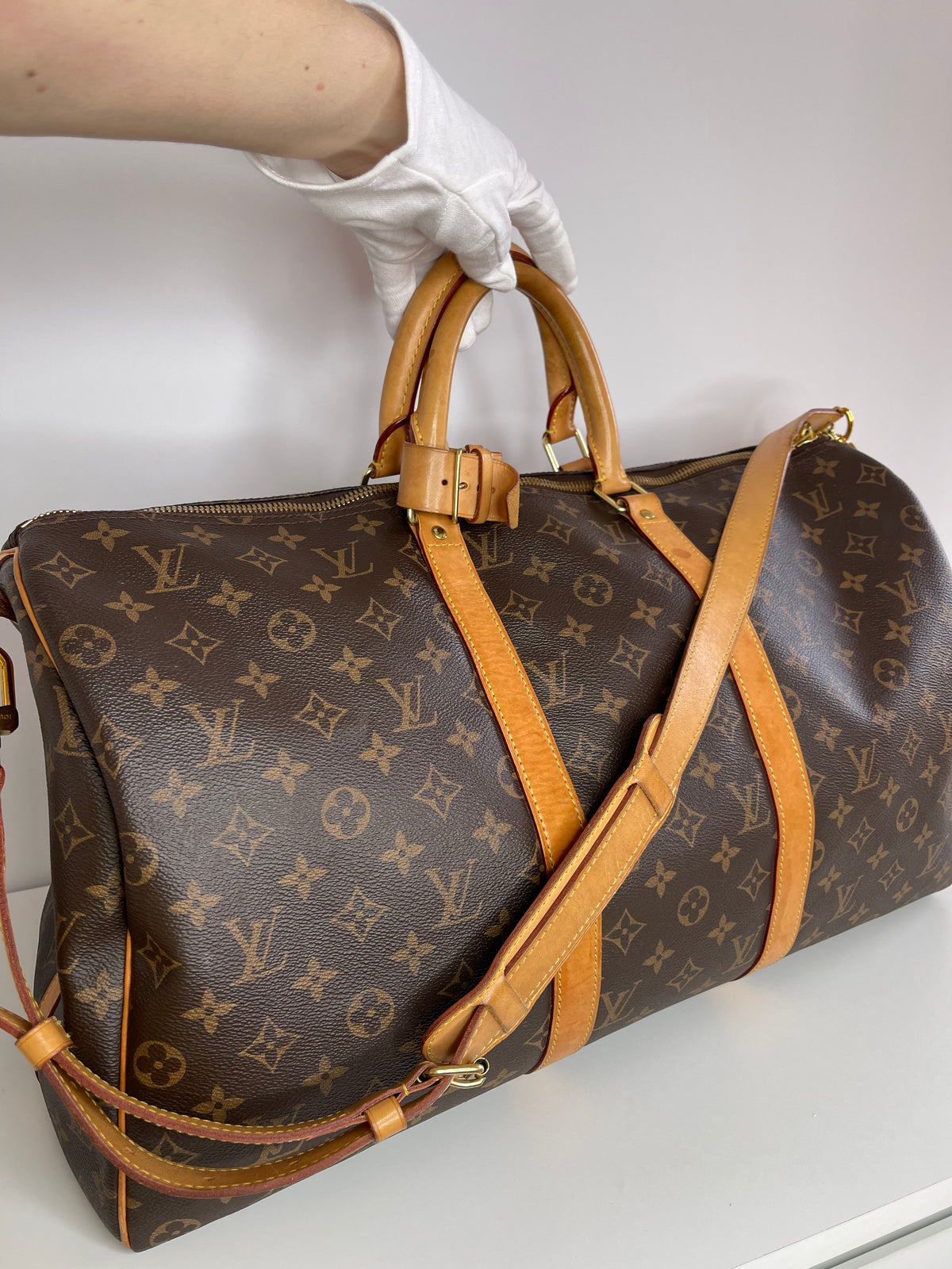 Louis Vuitton Keepall Bandouliere 50 Monogram Canvas