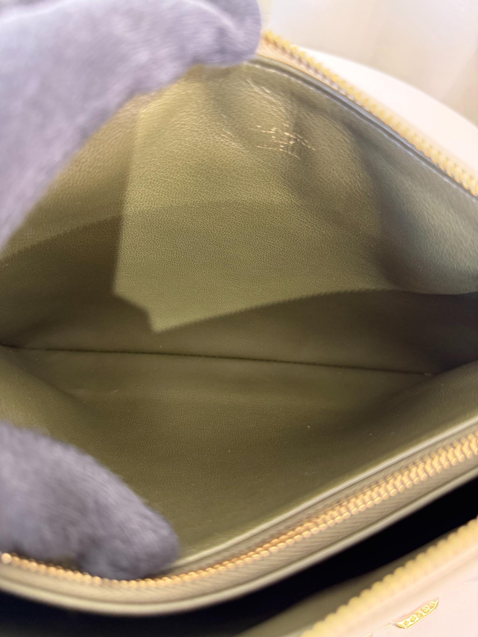 Louis Vuitton Coussin PM Monogram Embossed Puffy Lambskin Creme