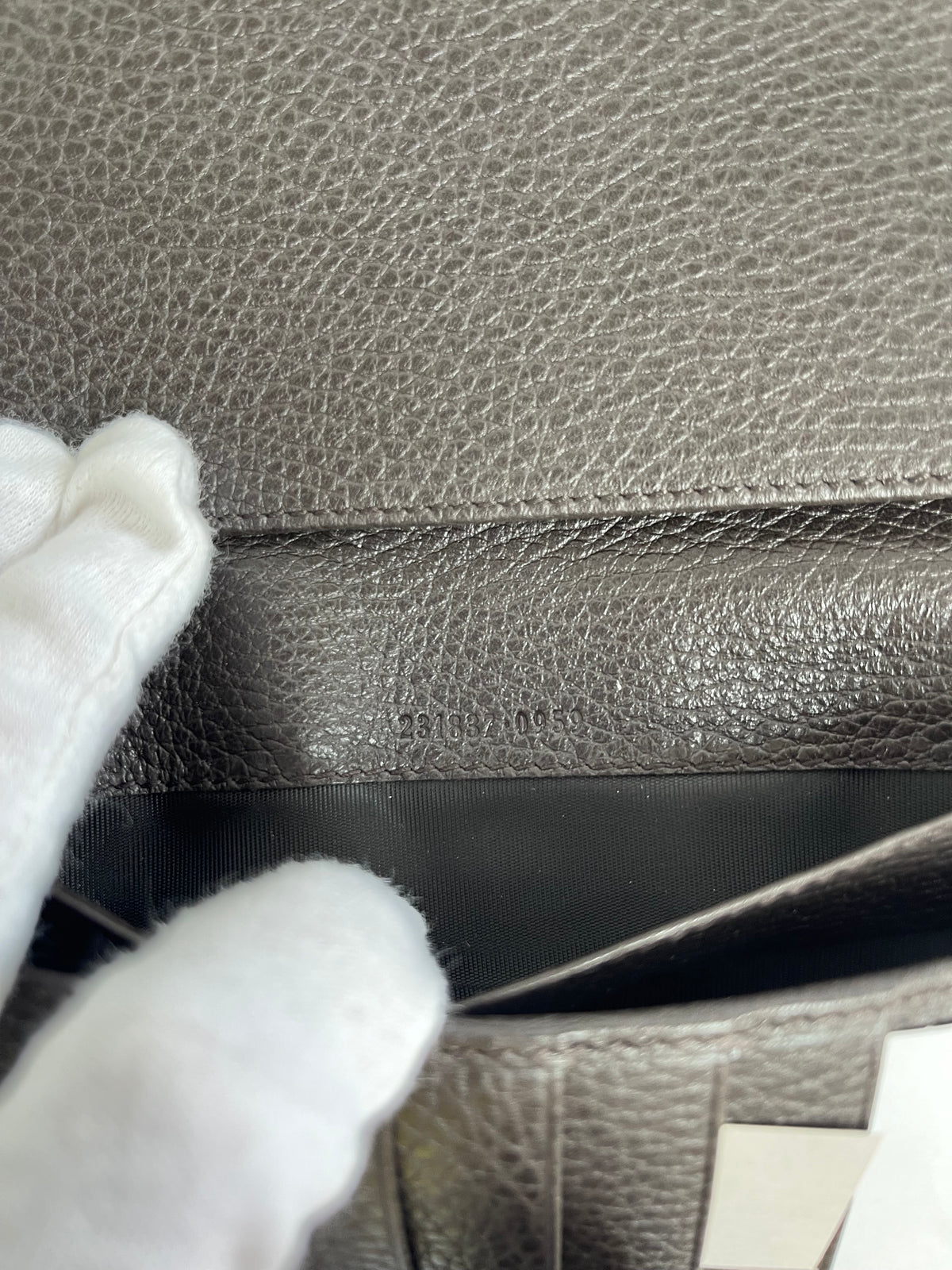 Gucci Dark Brown Leather Continental Wallet