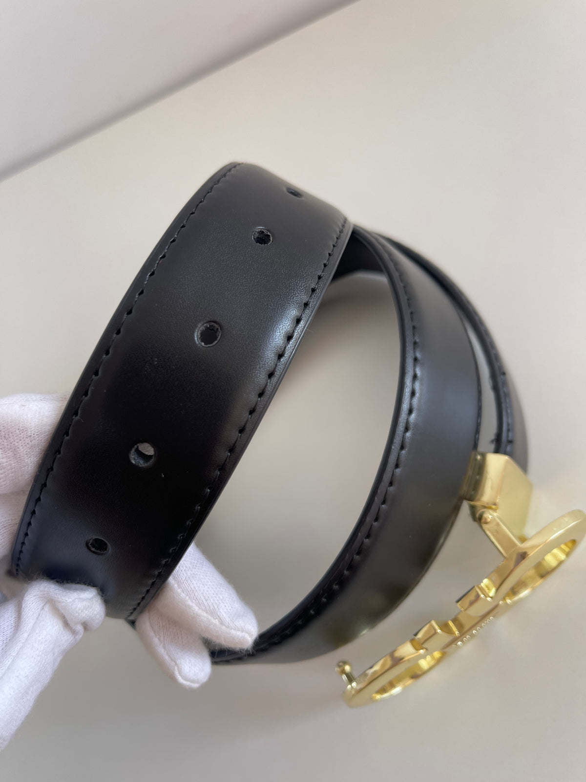 Salvatore Ferragamo Gancini Buckled Belt