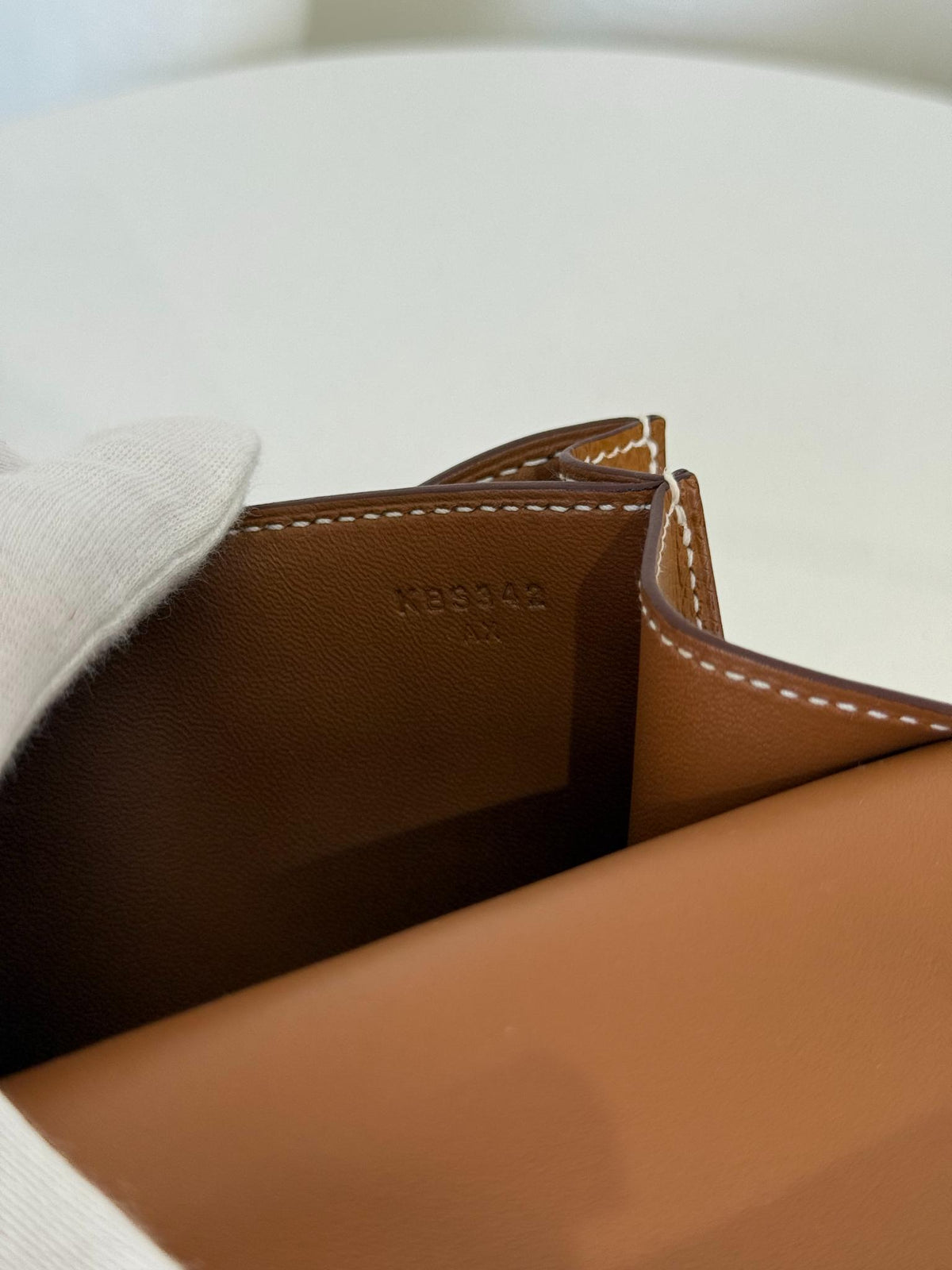 Hermès Gold Epsom Mini Constance 18 Palladium Hardware