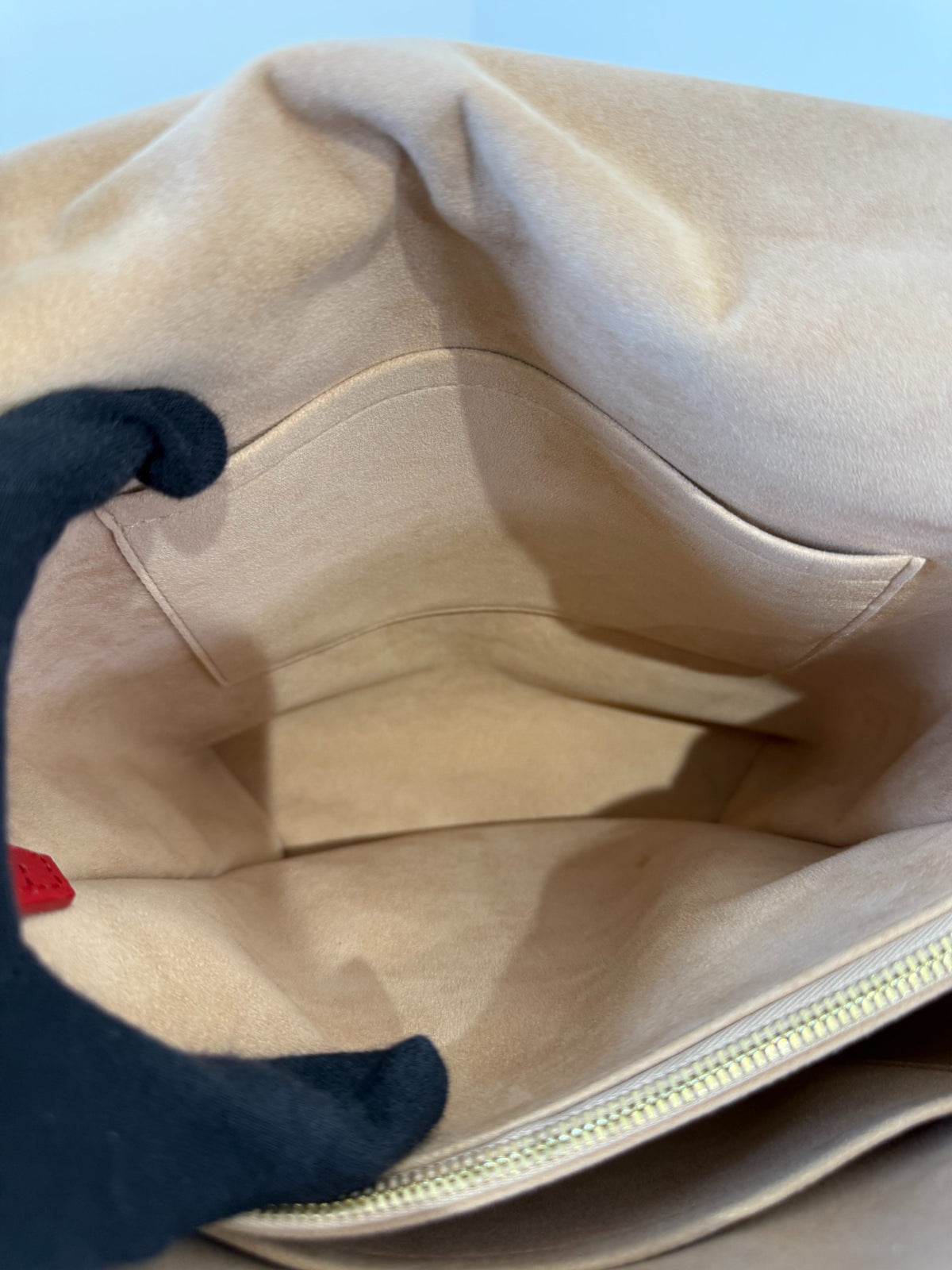 Louis Vuitton Coquelicot Taurillon Leather Volta Bag