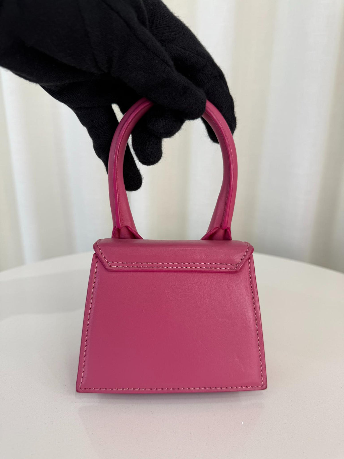 Jacquemus Le Chiquito Mini Pink Leather Bag