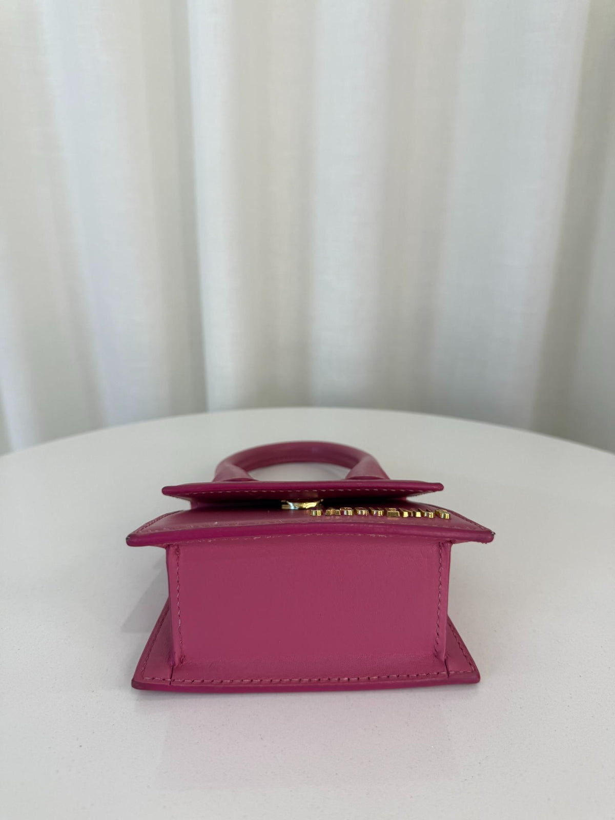 Jacquemus Le Chiquito Mini Pink Leather Bag