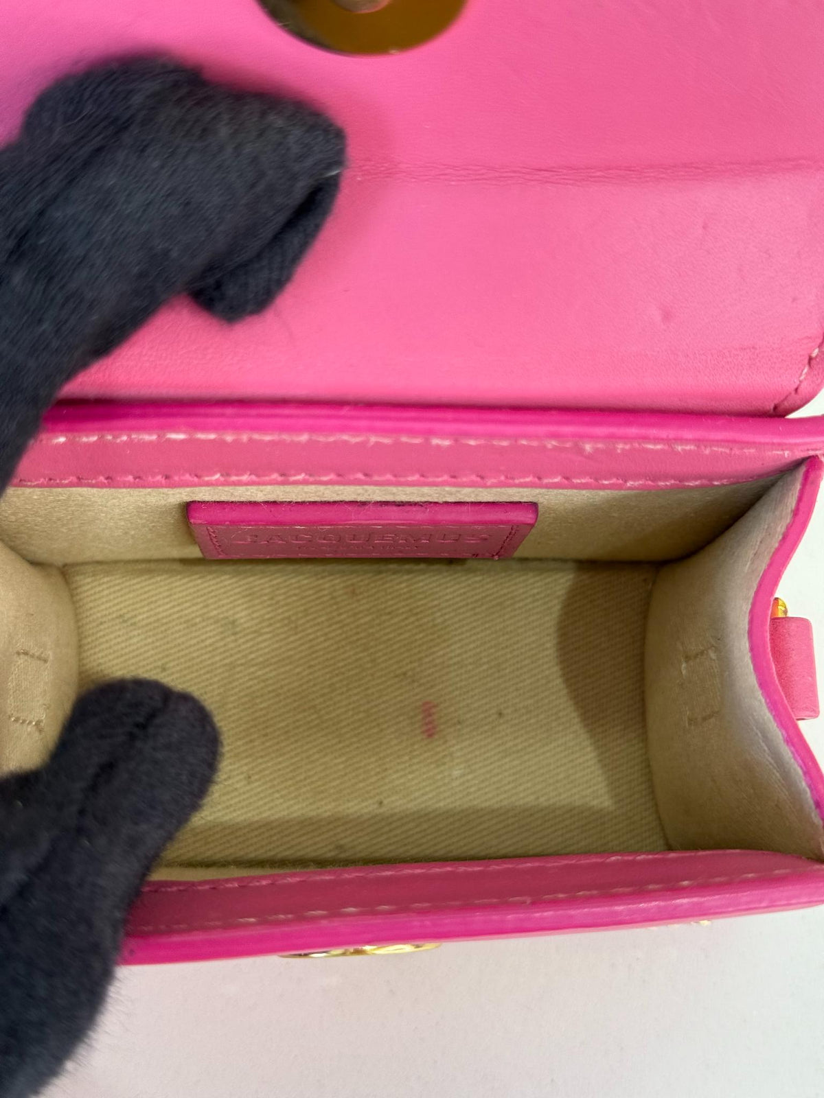Jacquemus Le Chiquito Mini Pink Leather Bag