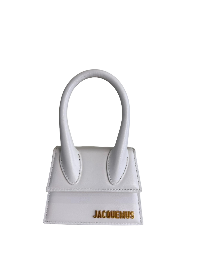 Jacquemus Le Chiquito Mini White Leather Bag