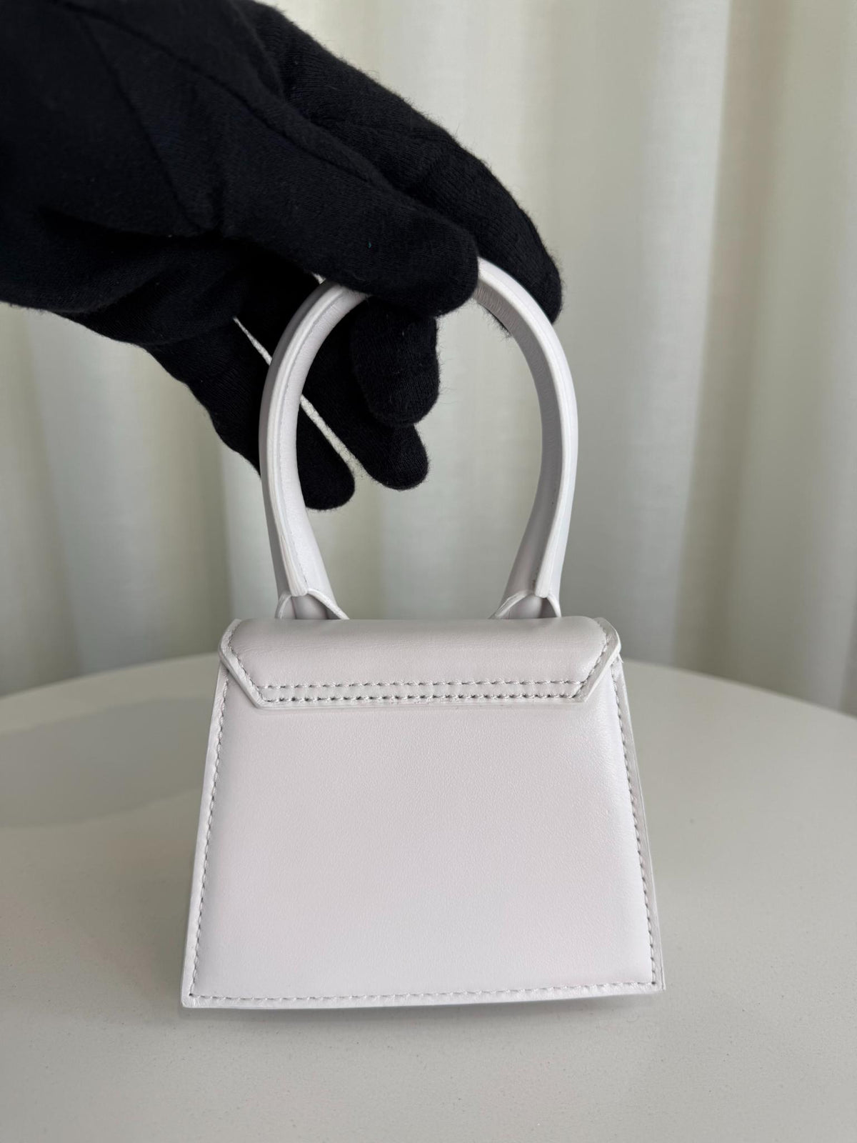 Jacquemus Le Chiquito Mini White Leather Bag