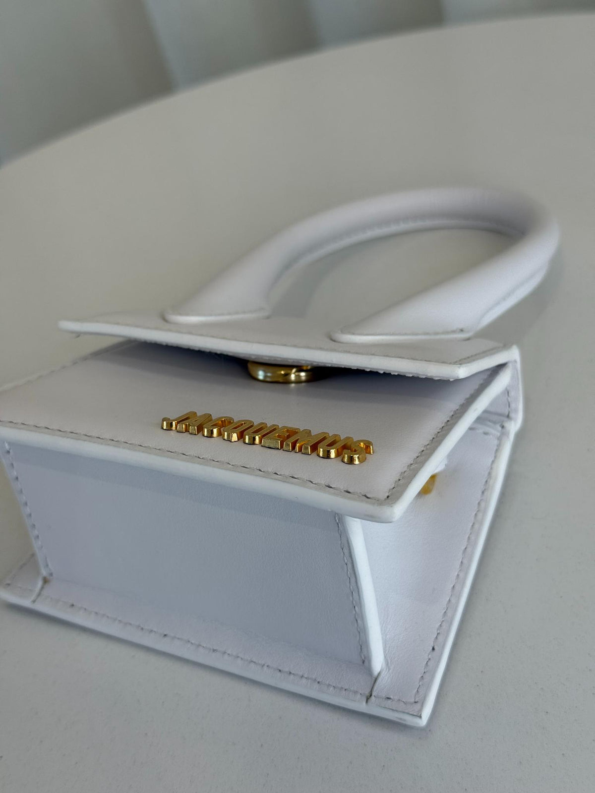 Jacquemus Le Chiquito Mini White Leather Bag