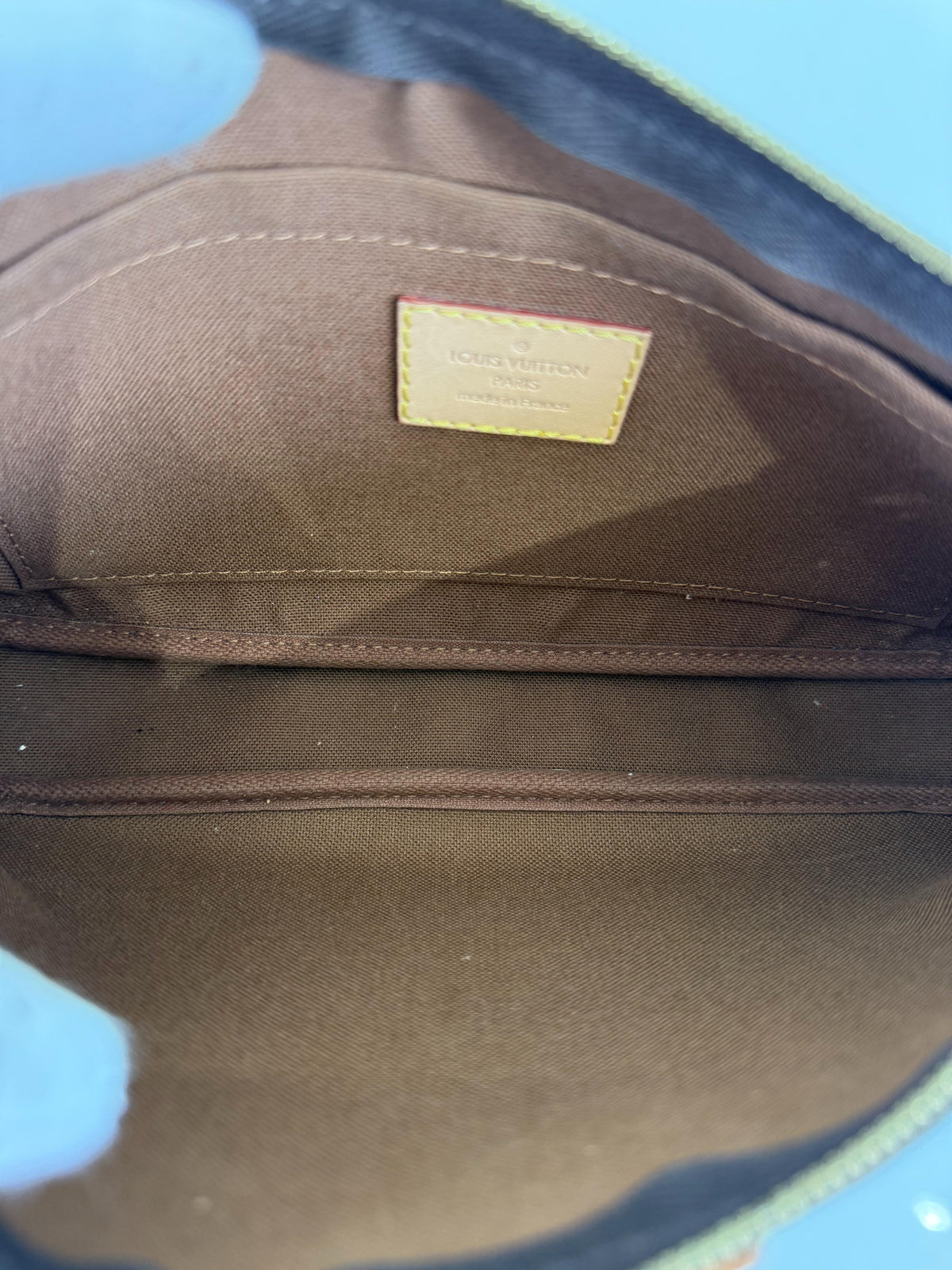 Louis Vuitton Multi Pochette Accessoires Khaki Strap Monogram Canvas