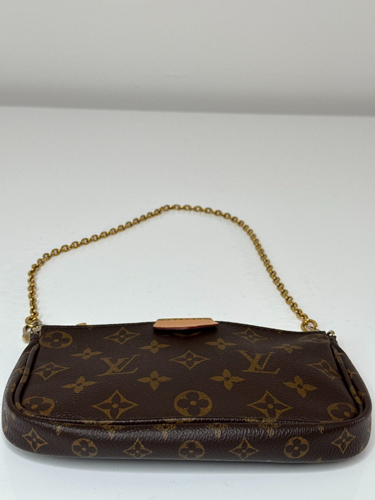 Louis Vuitton Multi Pochette Accessoires Khaki Strap Monogram Canvas