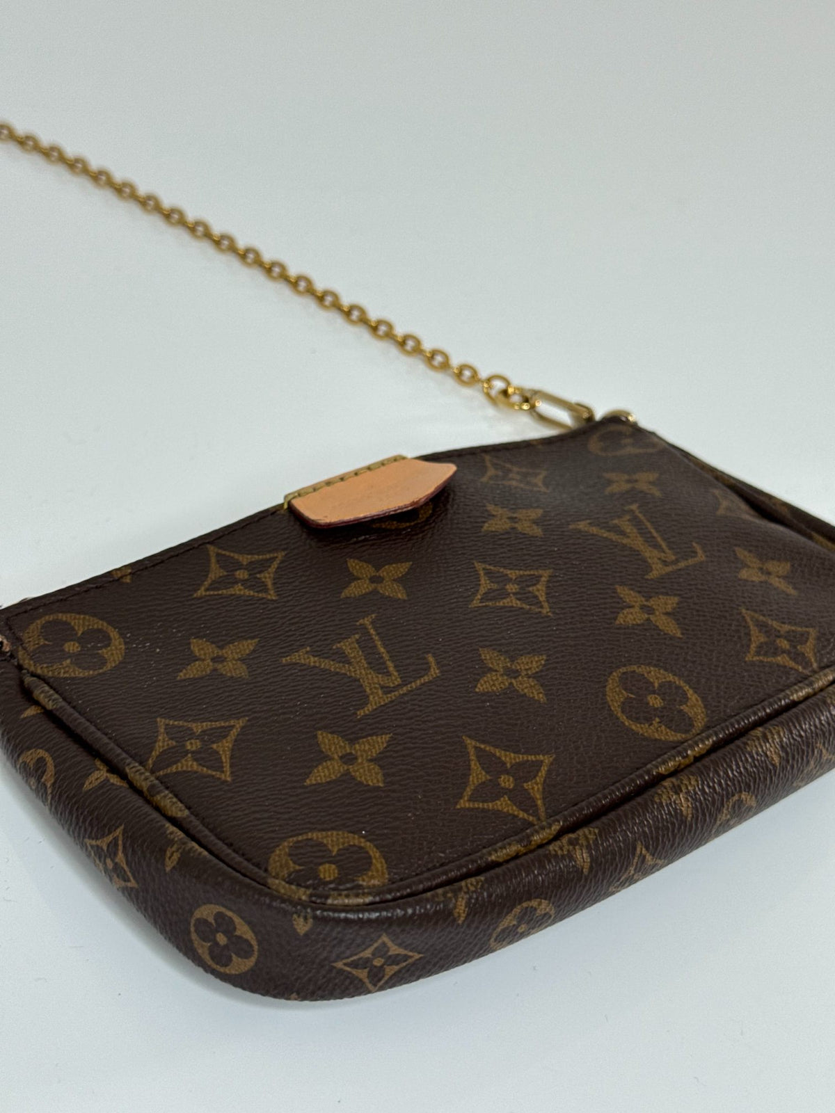Louis Vuitton Multi Pochette Accessoires Khaki Strap Monogram Canvas