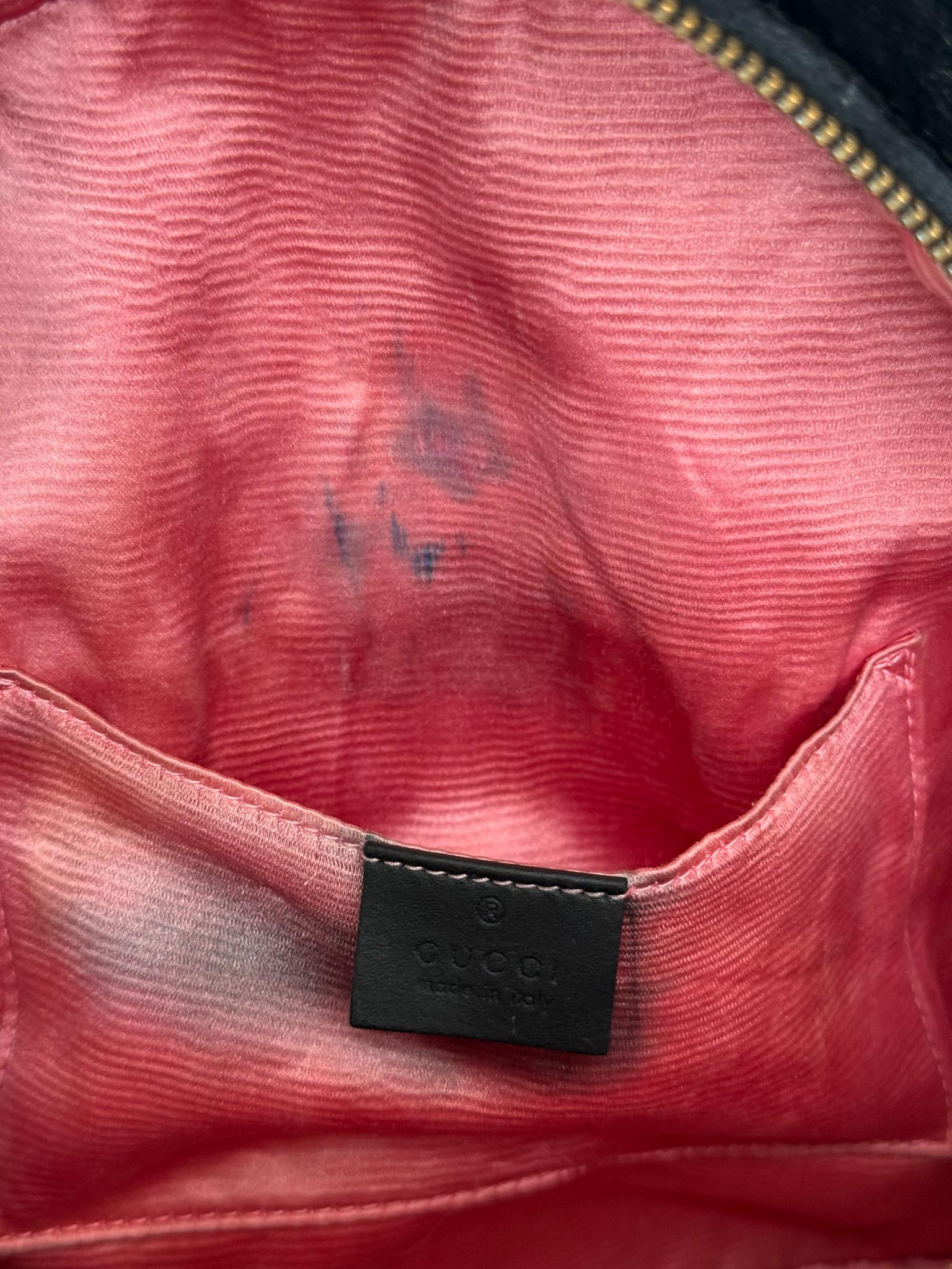 Gucci GG Marmont Matelasse Velvet Backpack