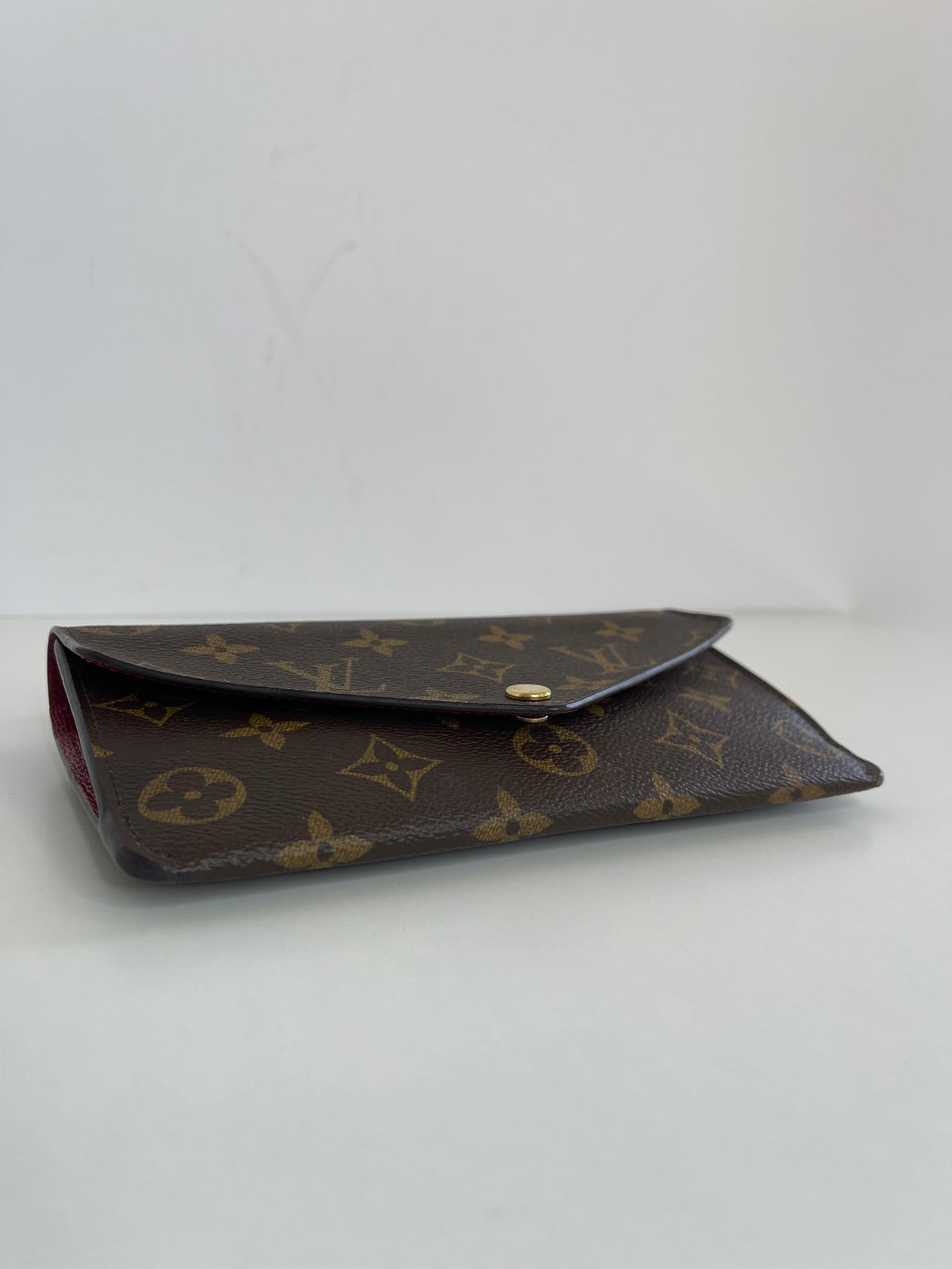 Louis Vuitton Jeanne Wallet Fuchsia Monogram Canvas