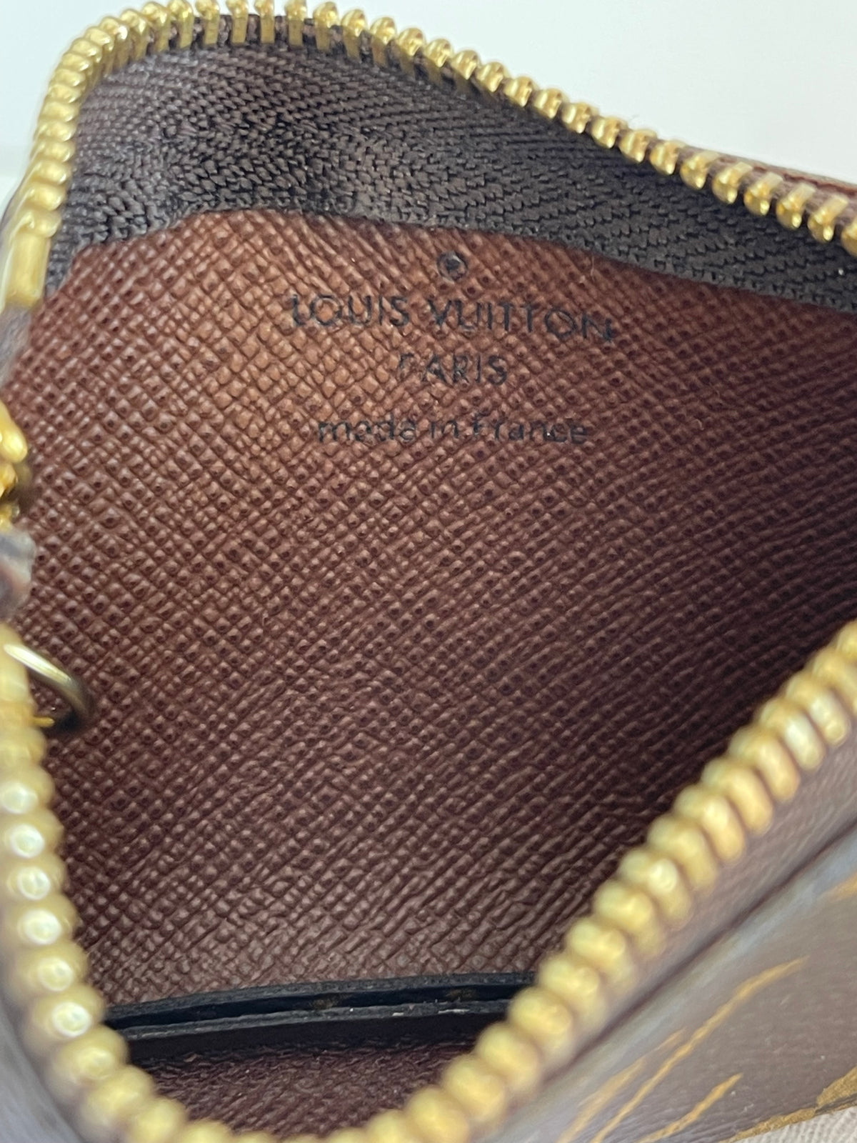 Louis Vuitton Key Pouch Monogram Canvas