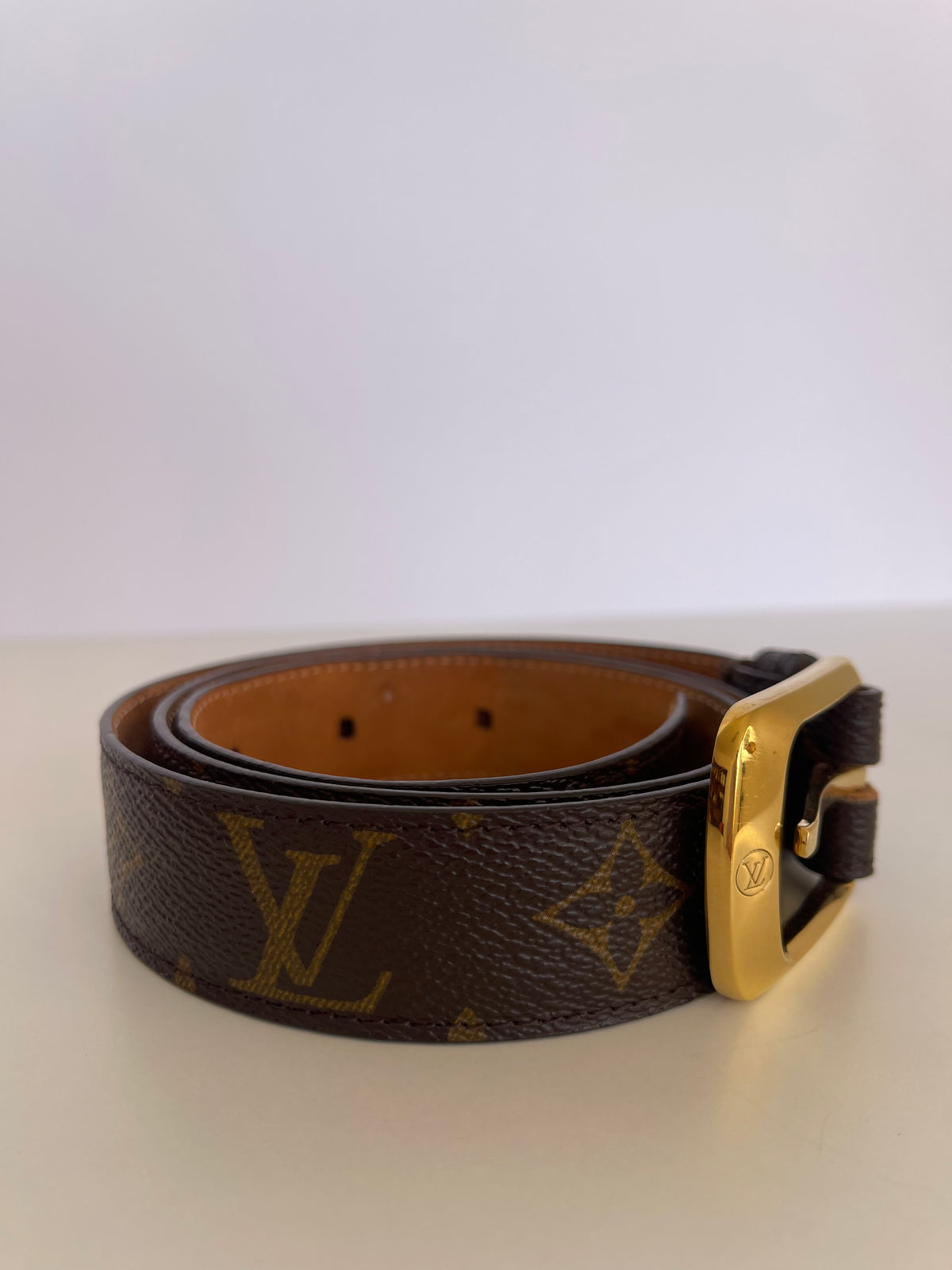 Louis Vuitton Monogram Canvas Ellipse Belt