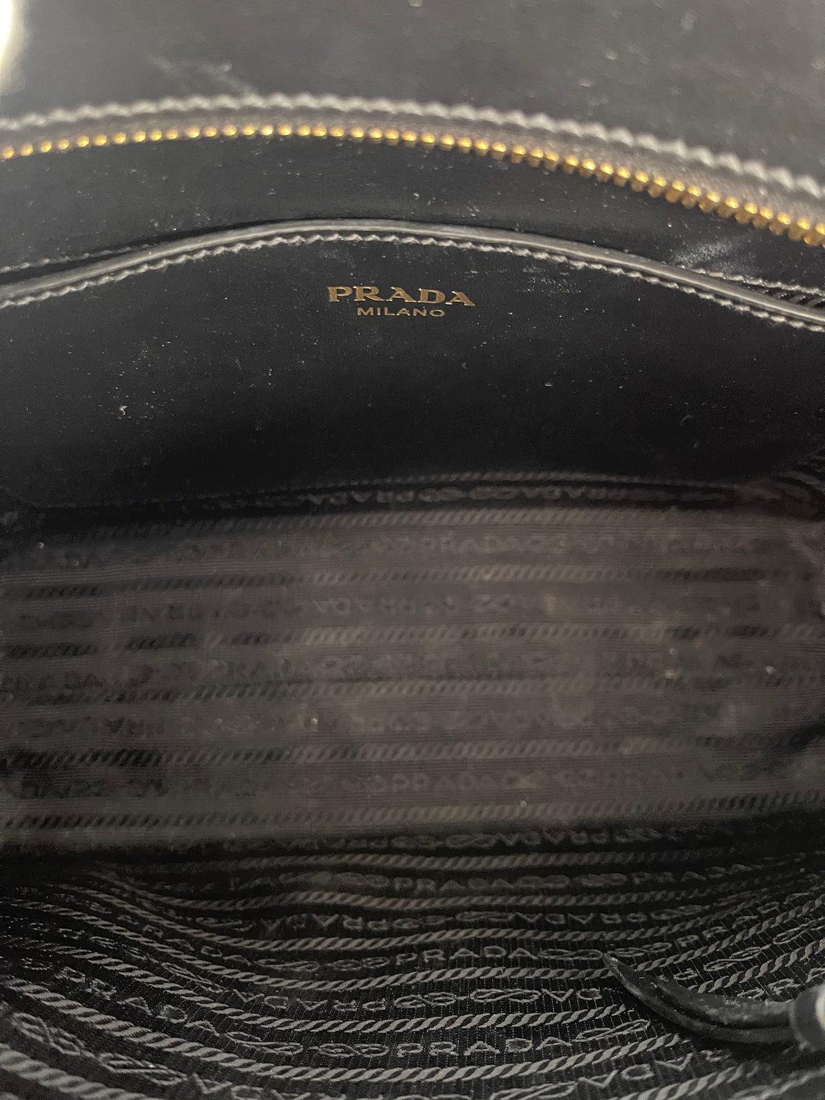 Prada Convertible Small Open Tote Black Saffiano with Soft Calf